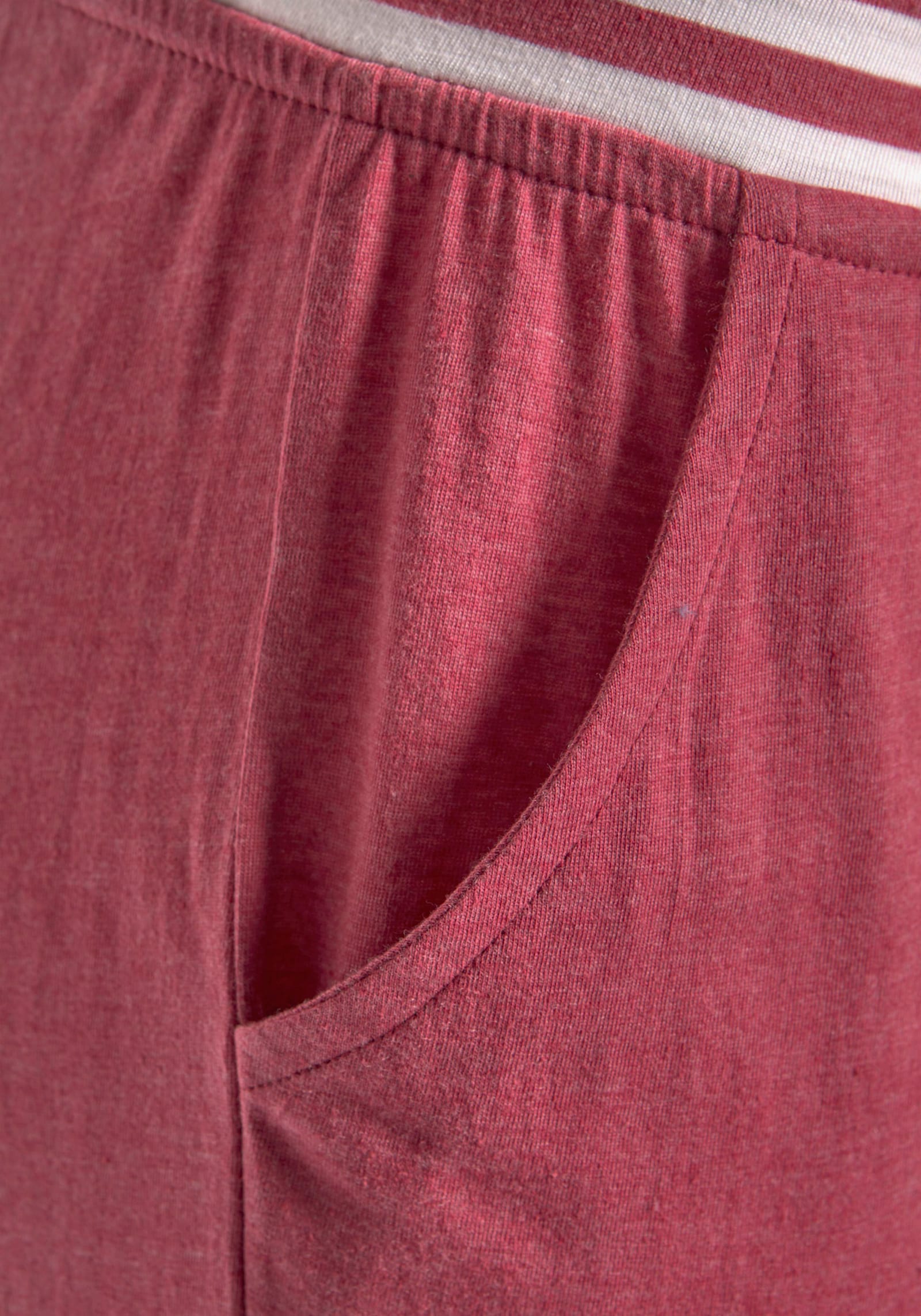 Arizona Pyjama - rouge foncé chiné