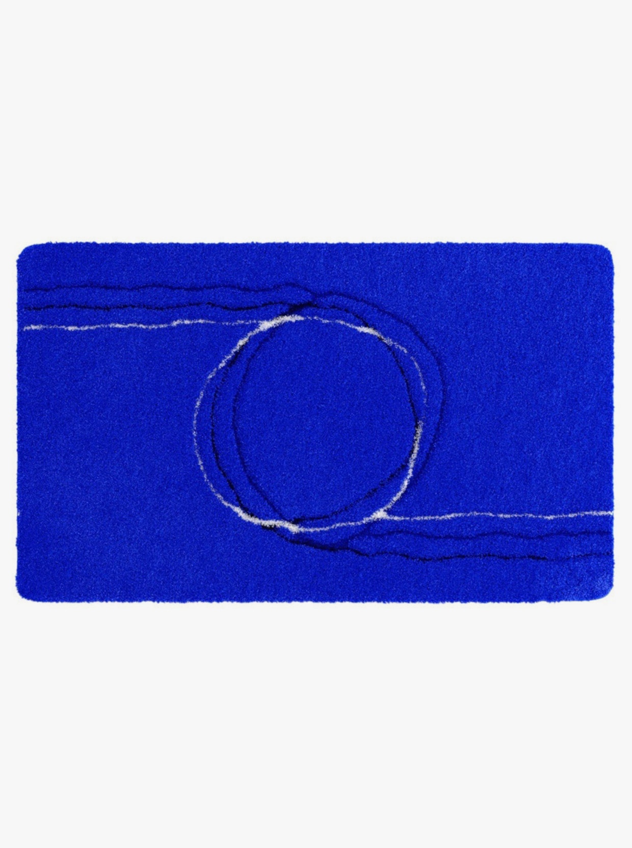 Badematte - blau