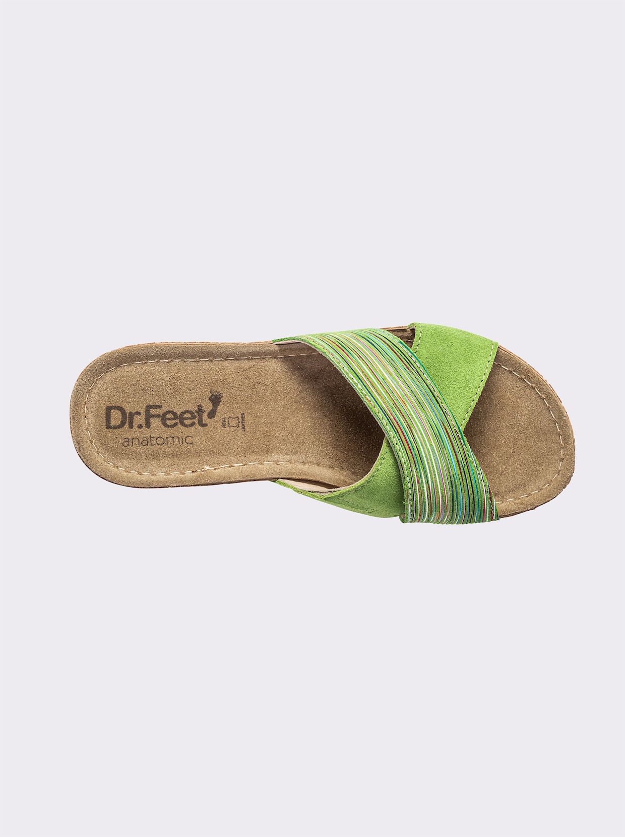 Dr. Feet Pantolette - grün