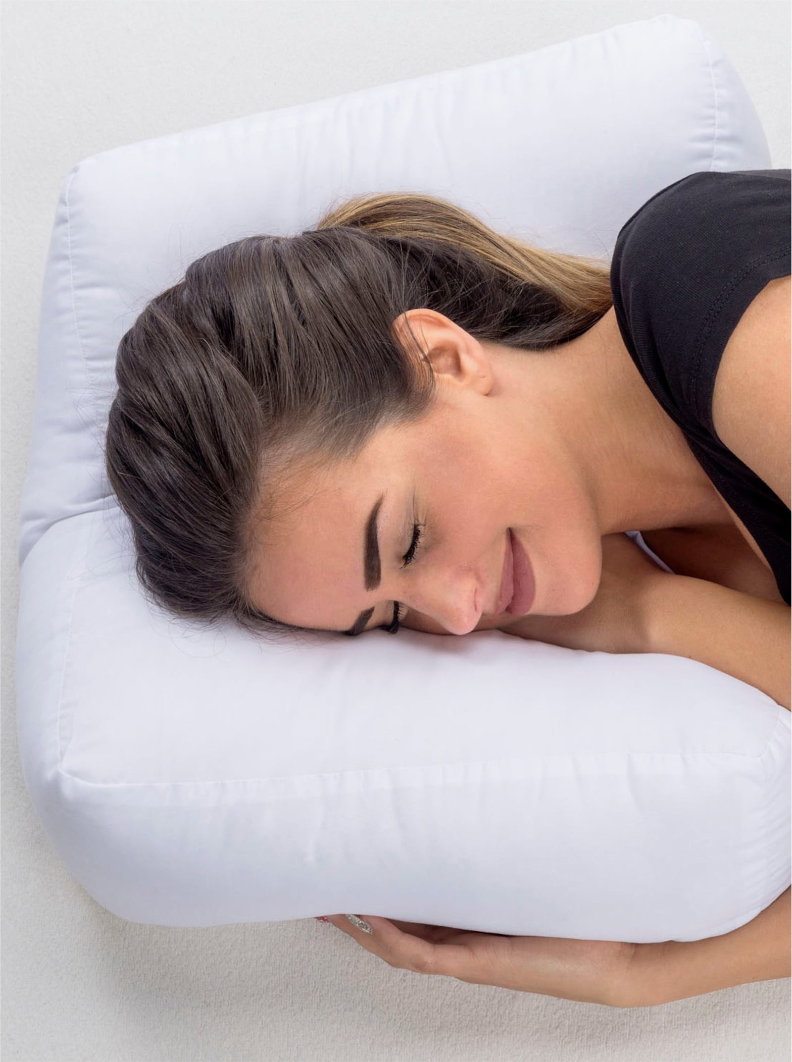 Seitenschläferkissen - weiß