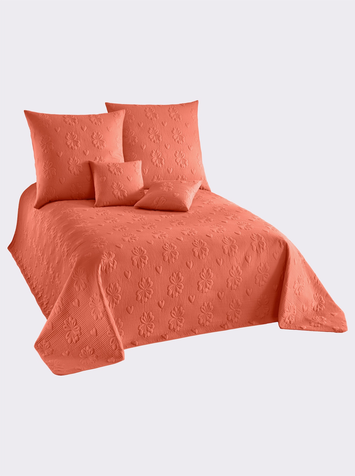 heine home Plaid - terre cuite