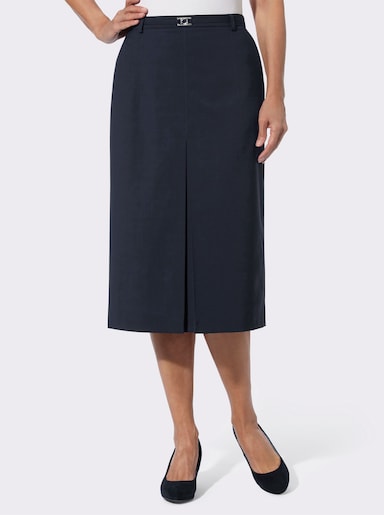 Webrock mit Kellerfalte - marine