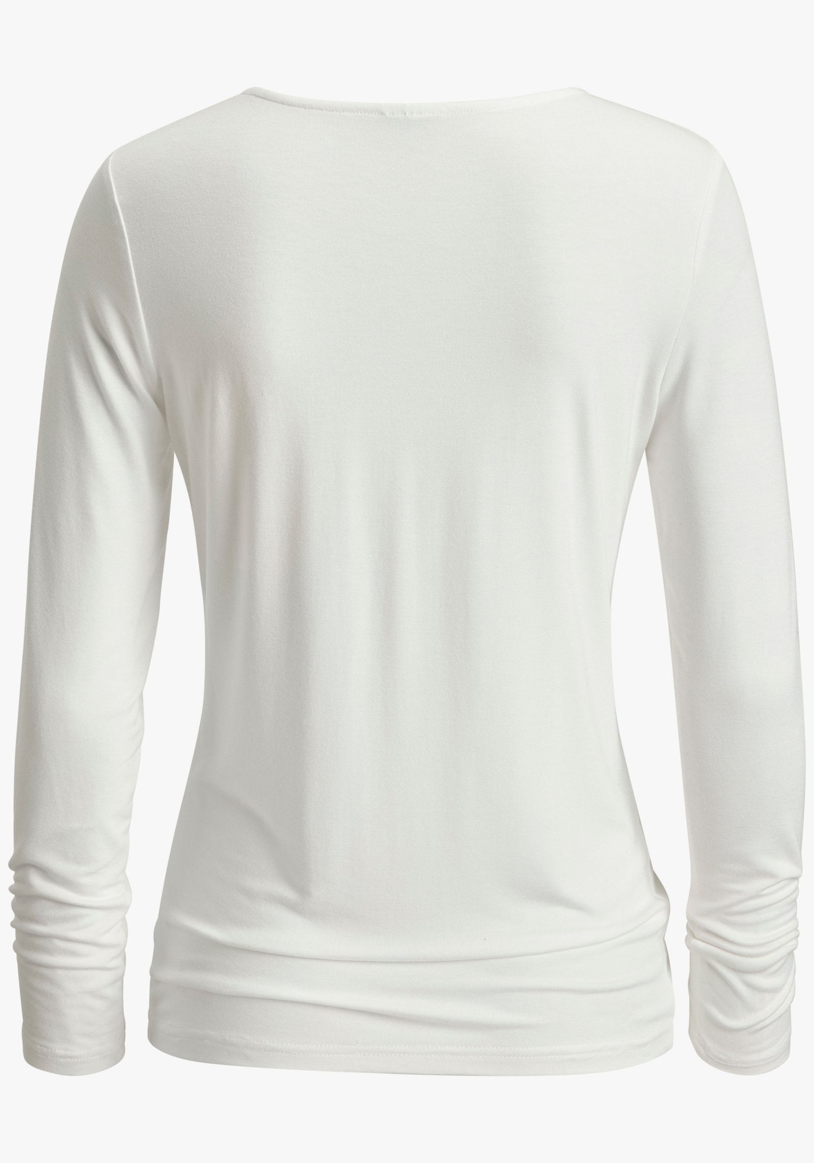 LASCANA Langarmshirt - creme