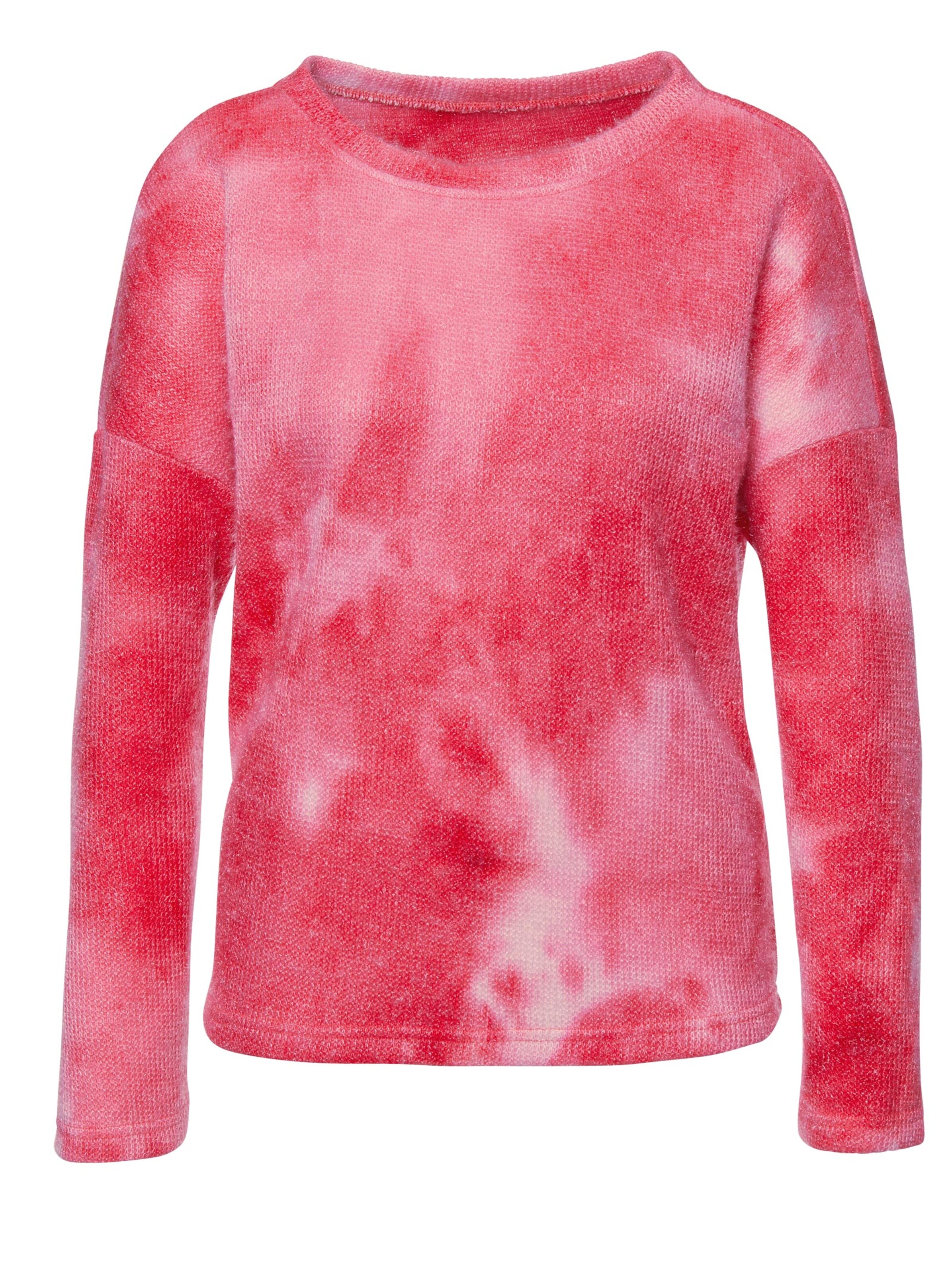 Pullover - hummer-weiß-gemustert