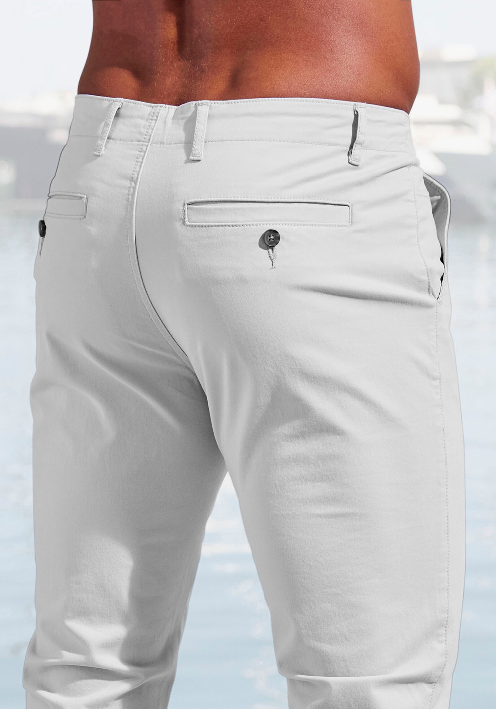 John Devin Chinohose - hellgrau