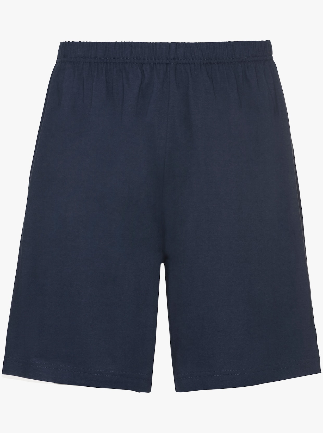 wäschepur men shortama - marine/rood gestreept