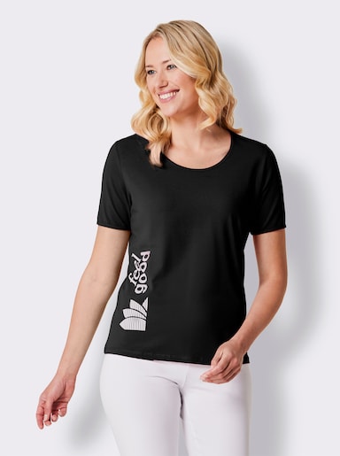 feel good Shirt - schwarz