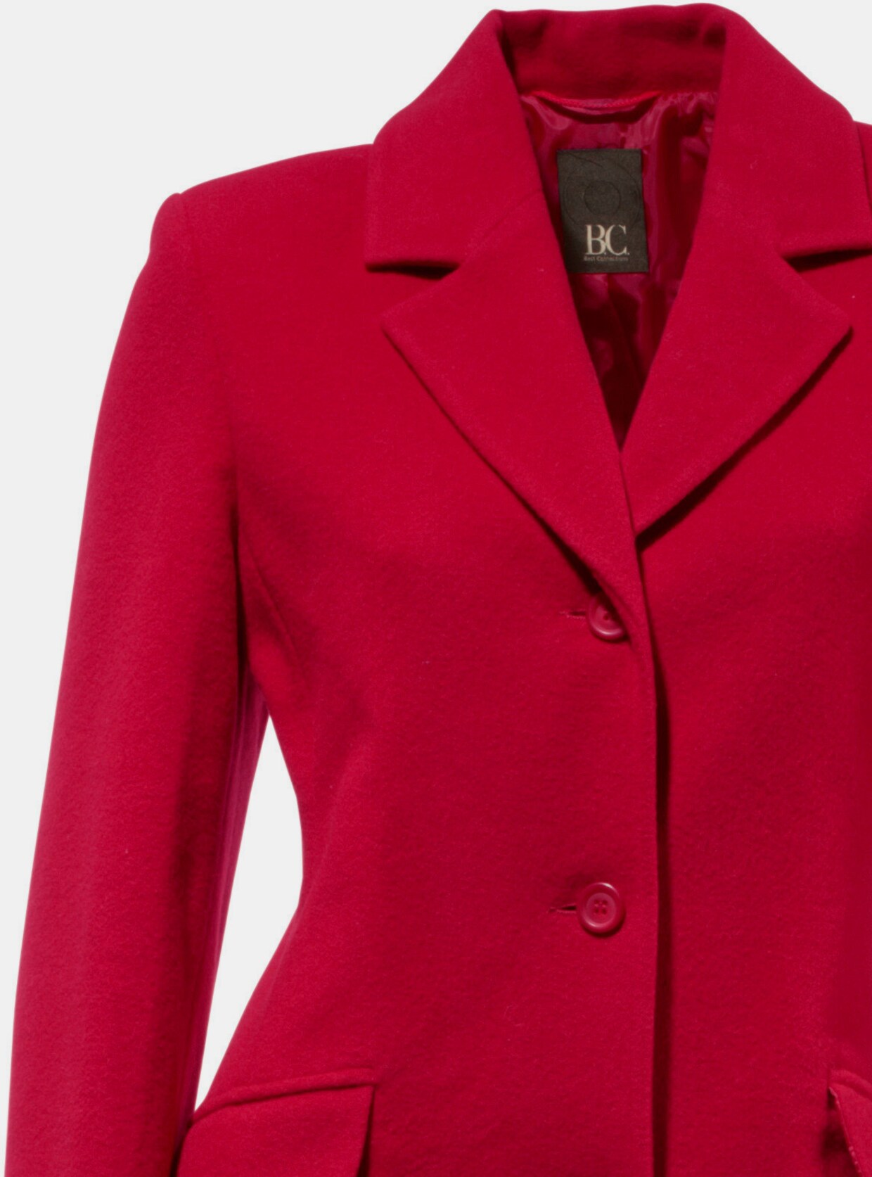 heine Korte mantel - rood