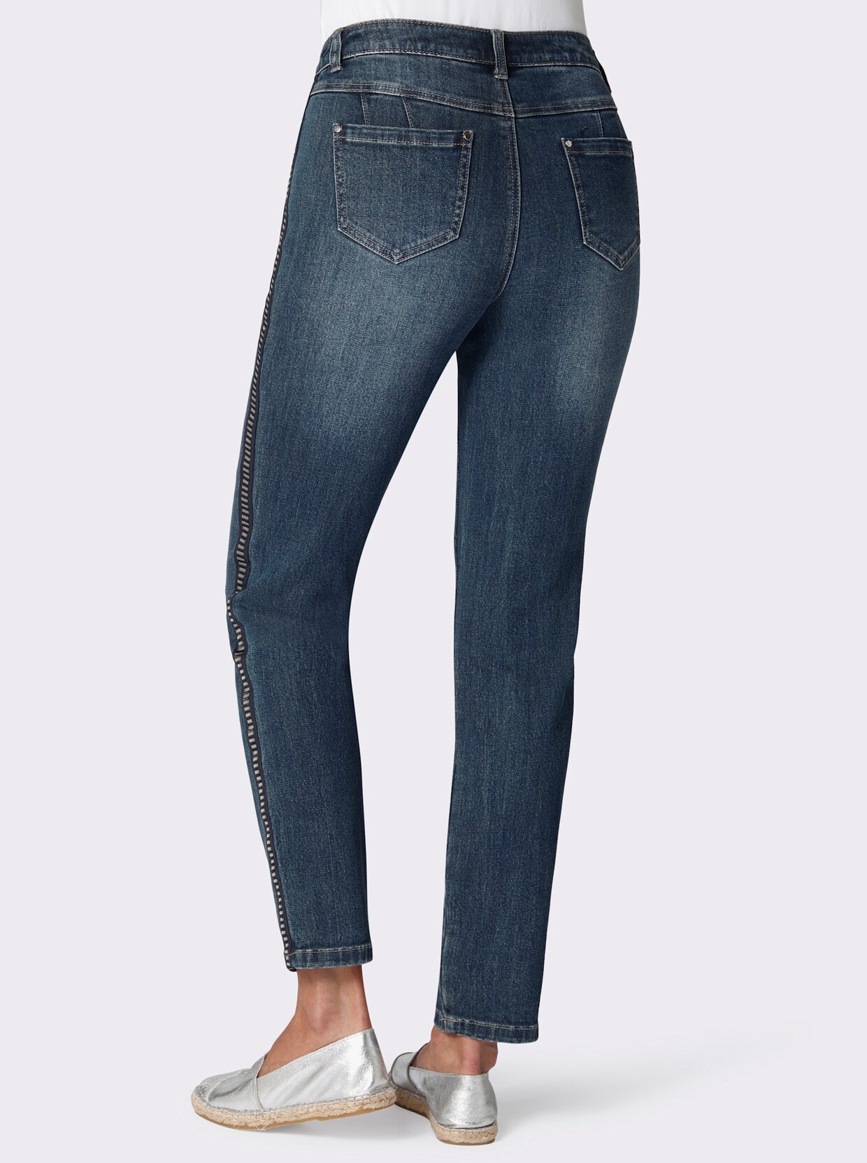 5-Pocket-Jeans - dark blue