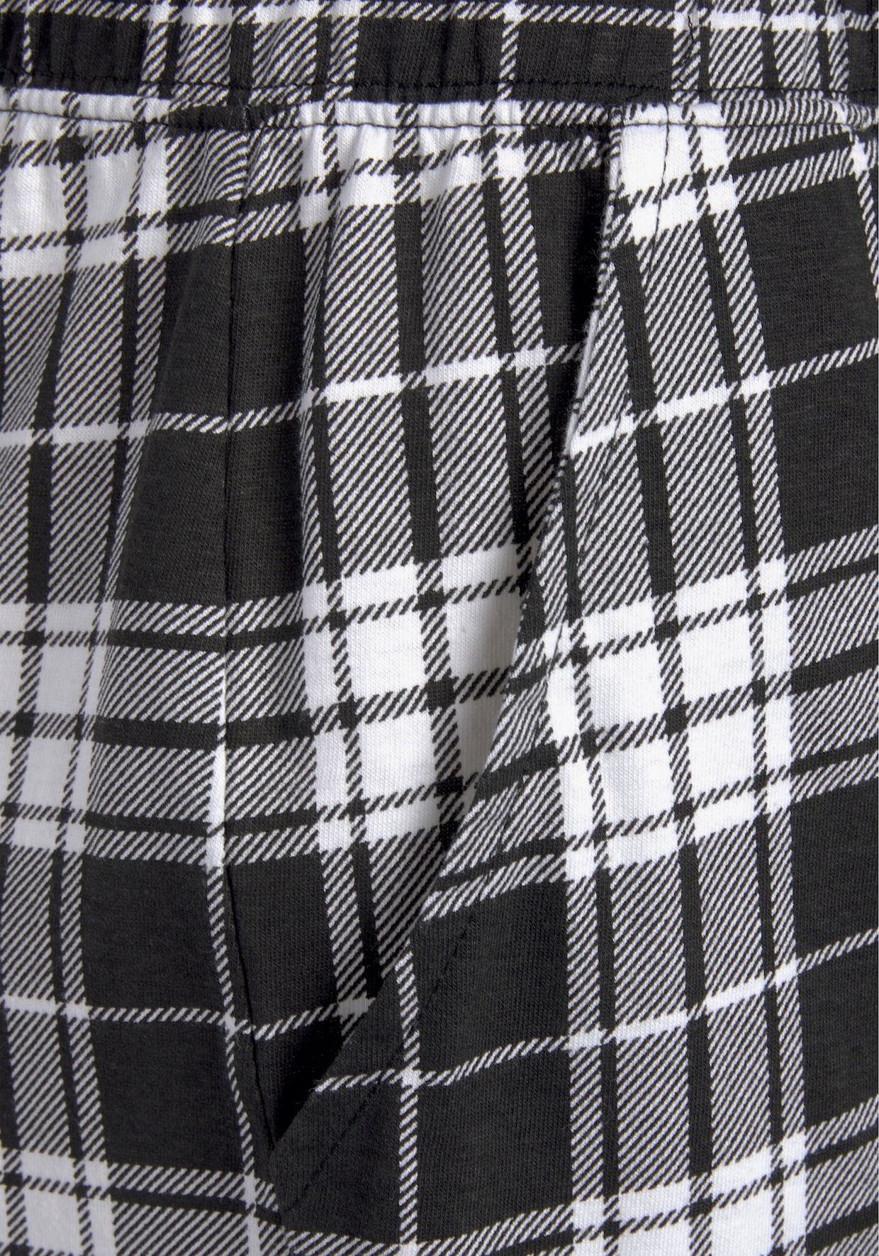 Vivance Dreams Pyjamabroek - zwart/wit geruit