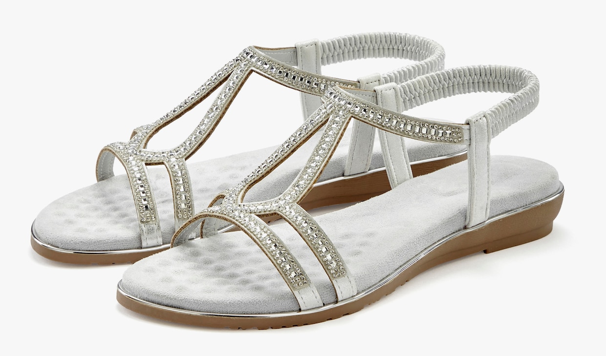 Vivance slipper - Zilverkleur
