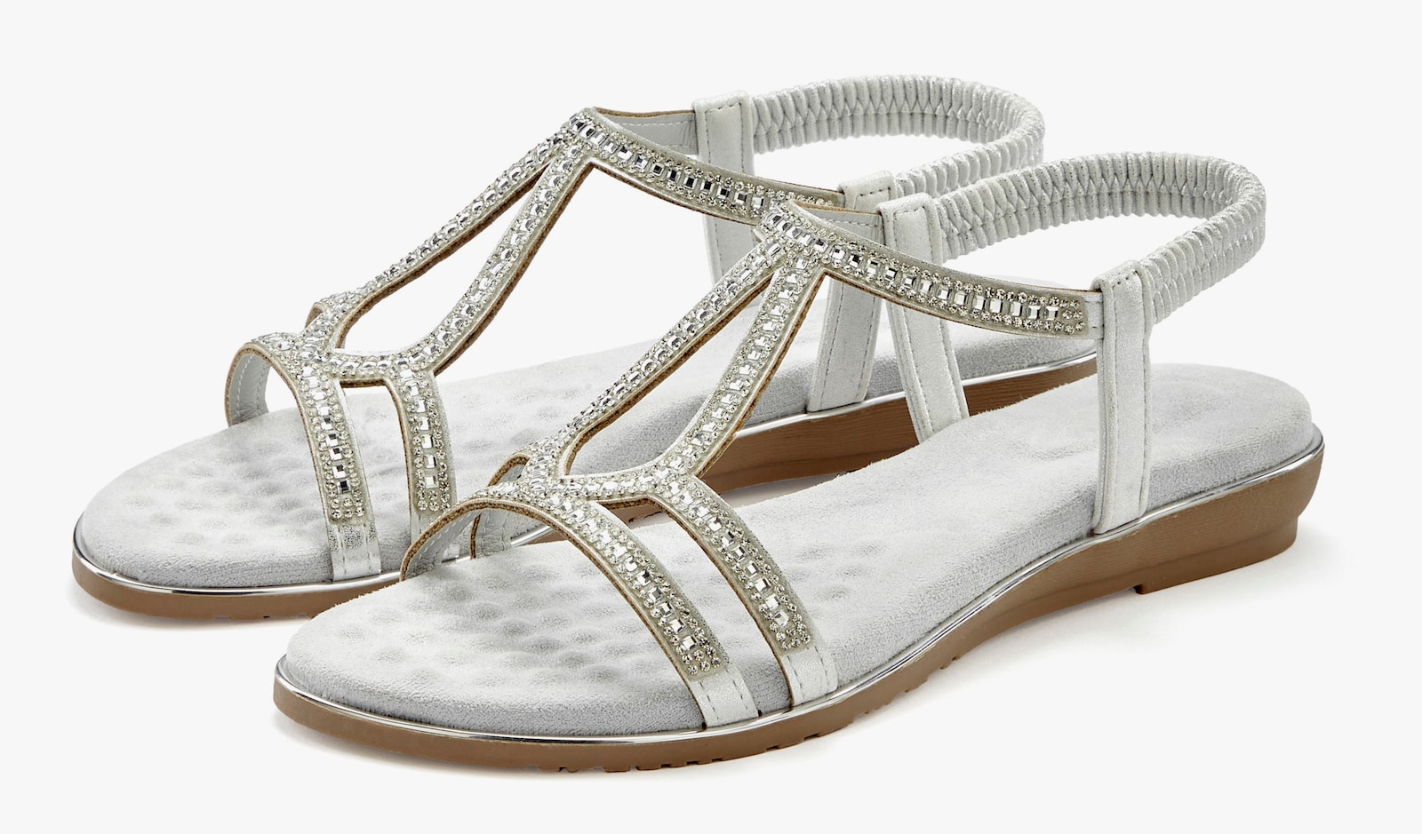 Vivance Sandale - silberfarben