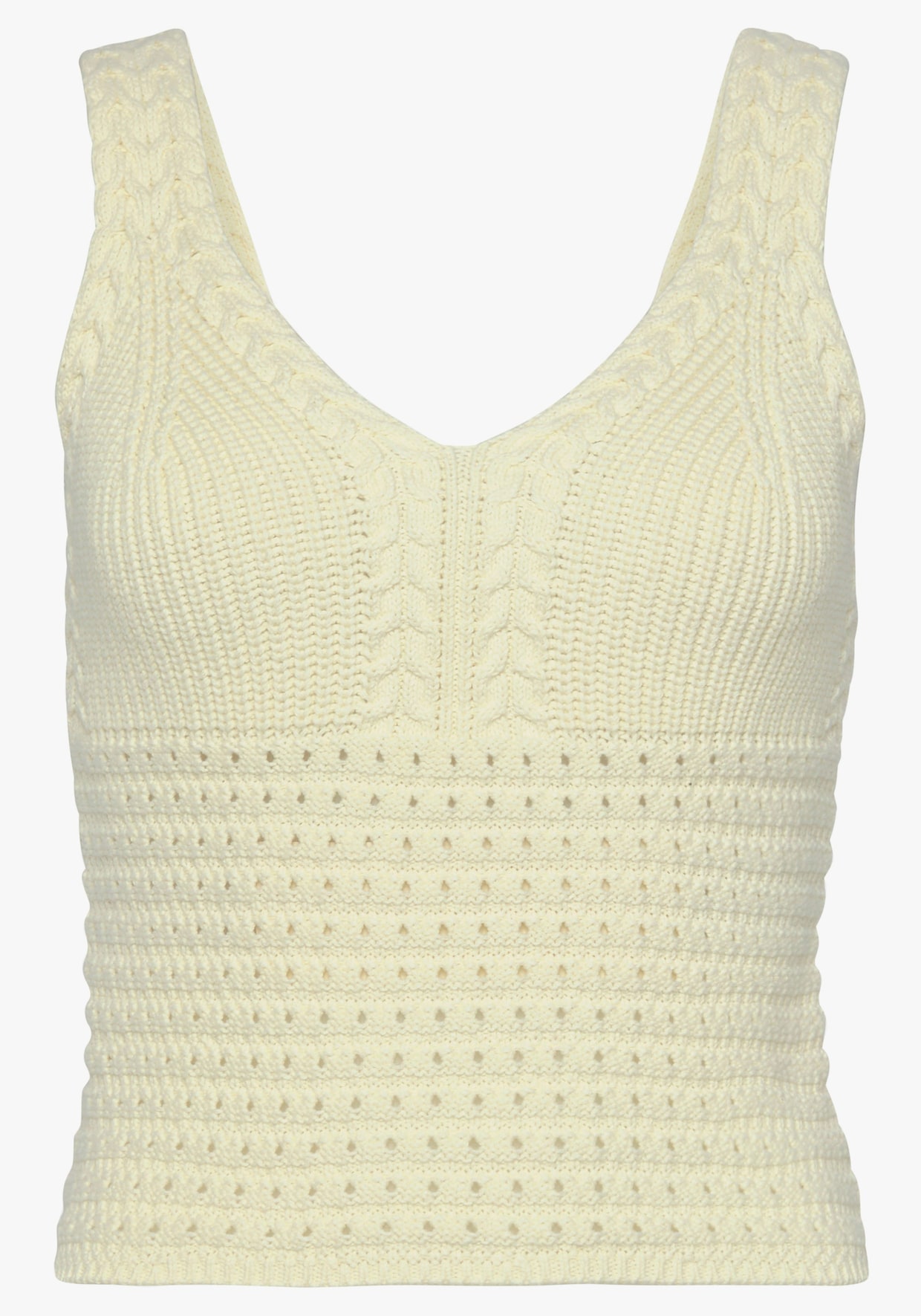 LASCANA Tricottop - crème