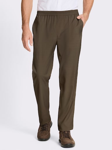 Brühl Schlupfhose mit Easy-Care-Eigenschaften - schoko