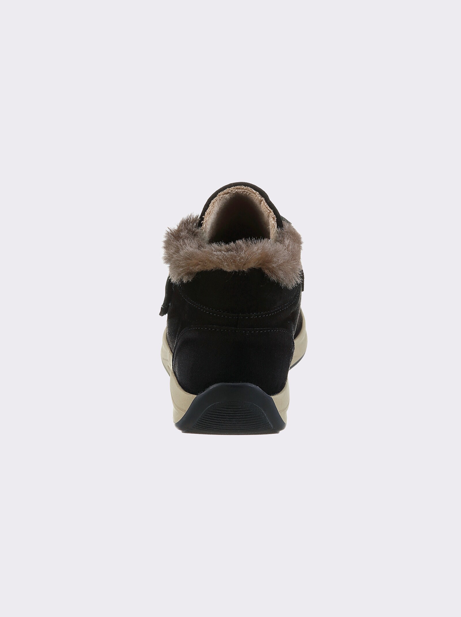 airsoft modern+ Stiefelette mit Innenfutter - schwarz