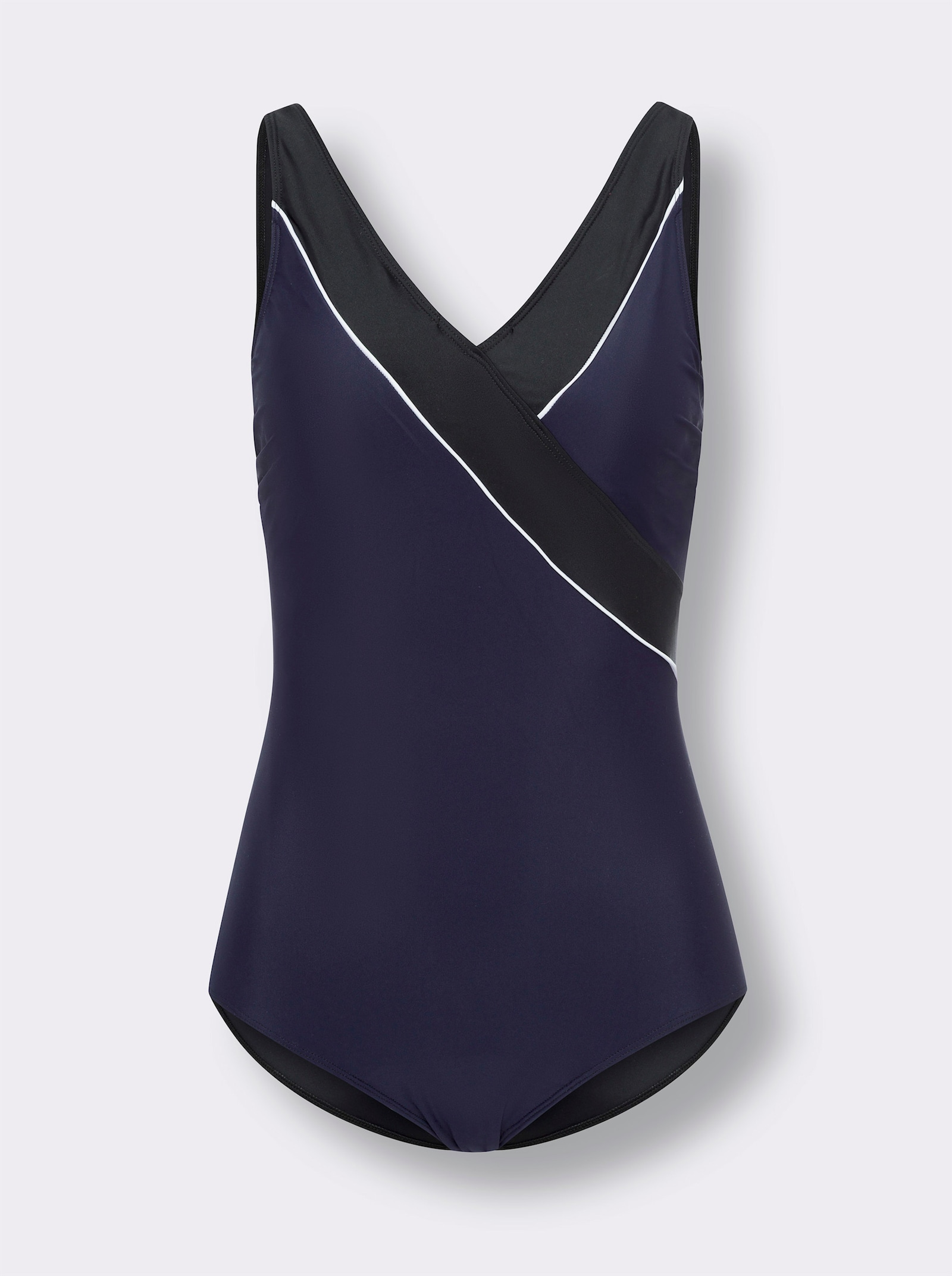 Badeanzug bis Cup D - marine