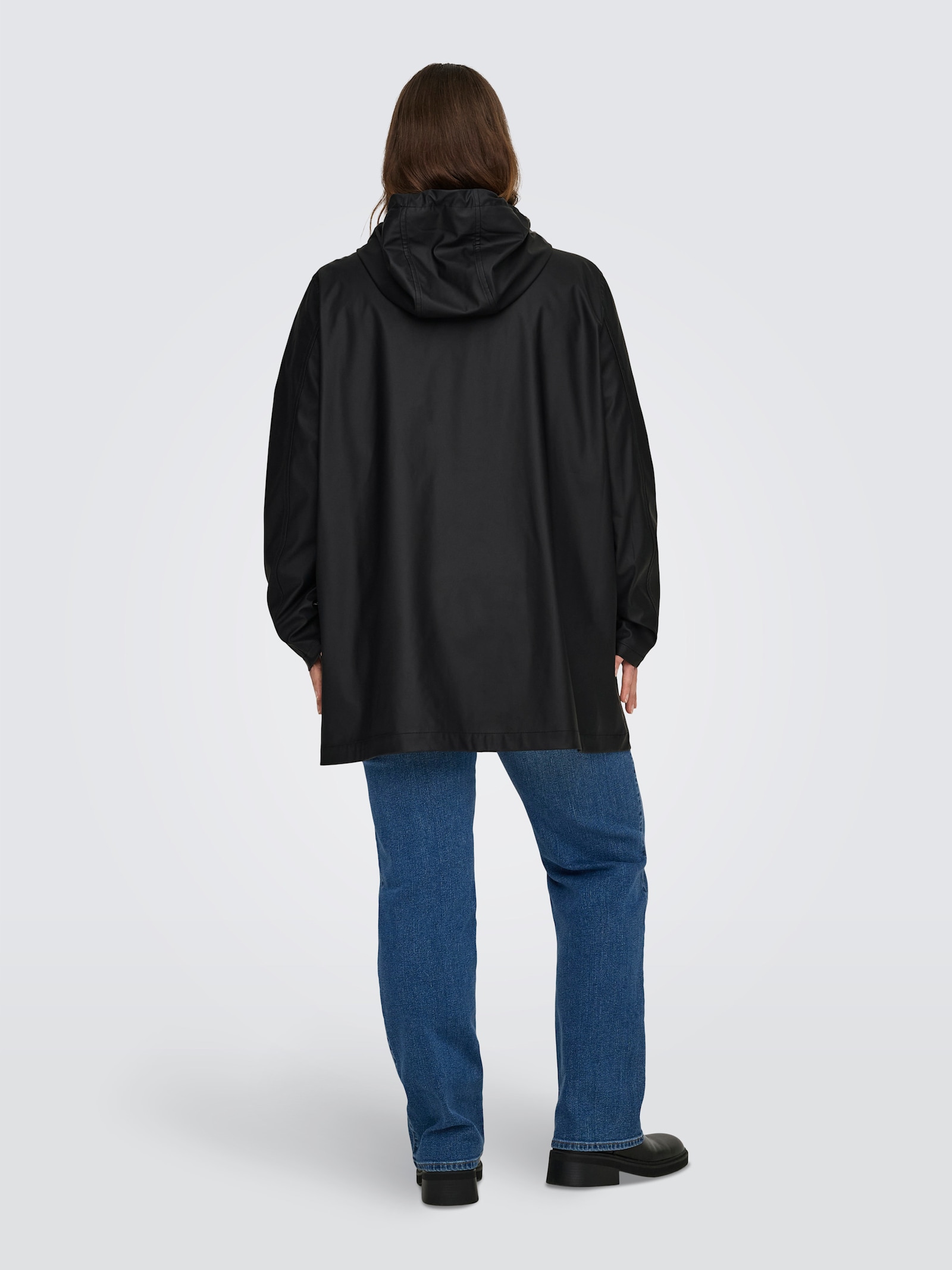 Regenmantel - black