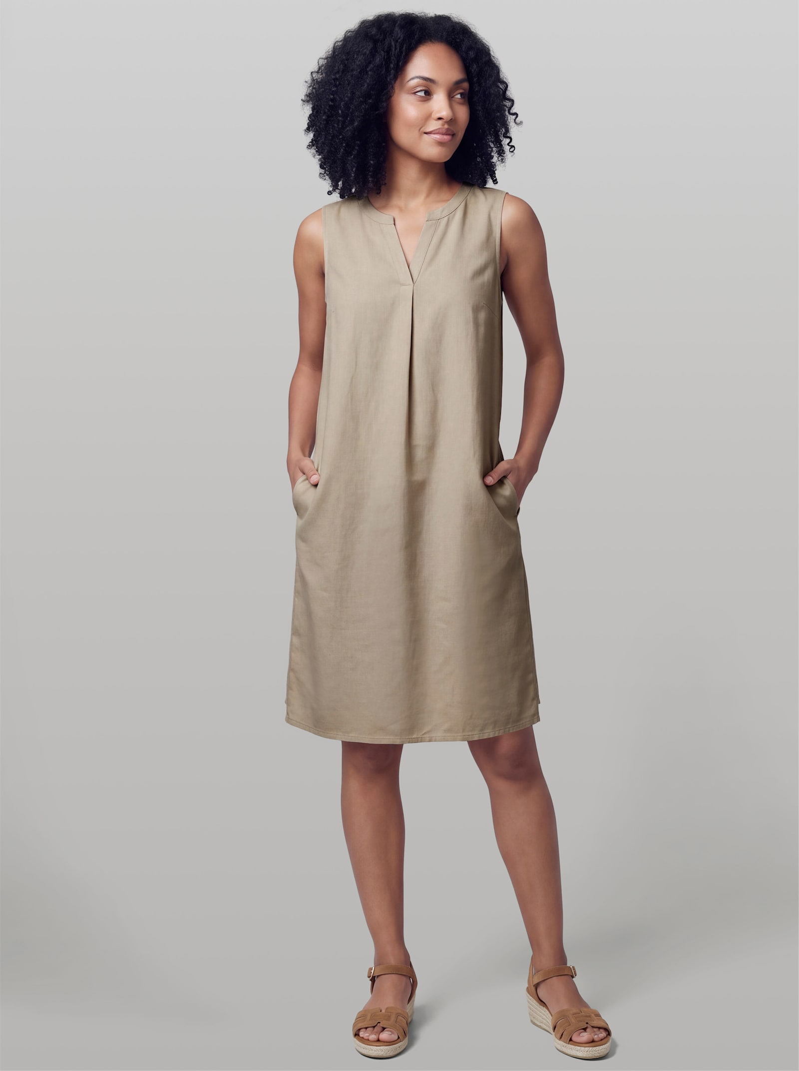 heine Sommerkleid zum Schlupfen - sesam
