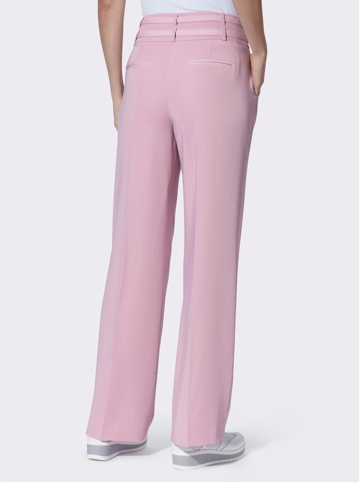 heine Bügelfaltenhose - rosé