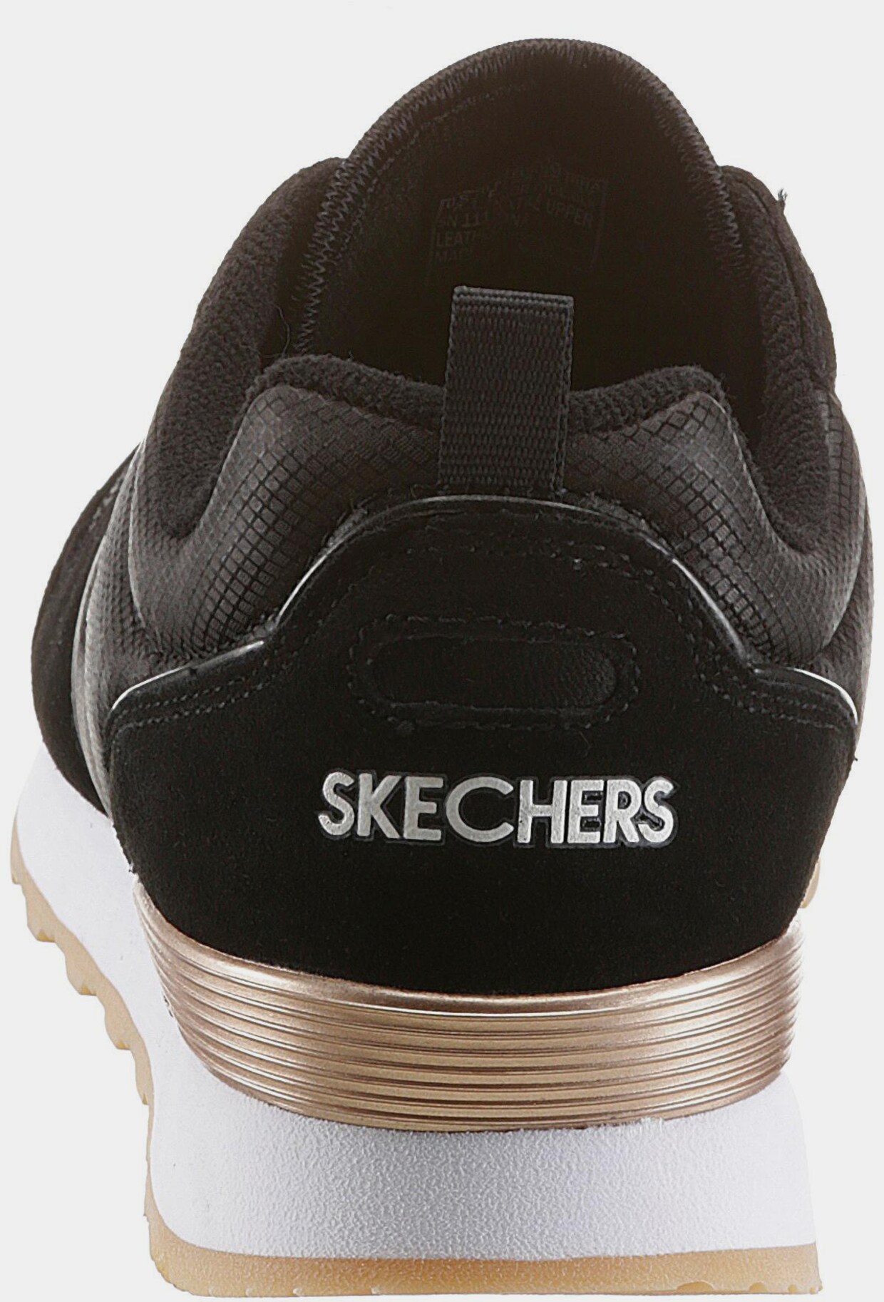 Skechers Sneaker - schwarz-goldfarben