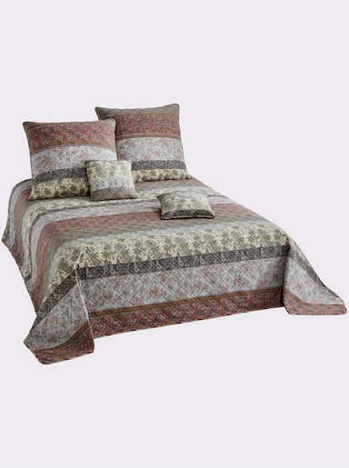 heine home Sprei - rood/bont