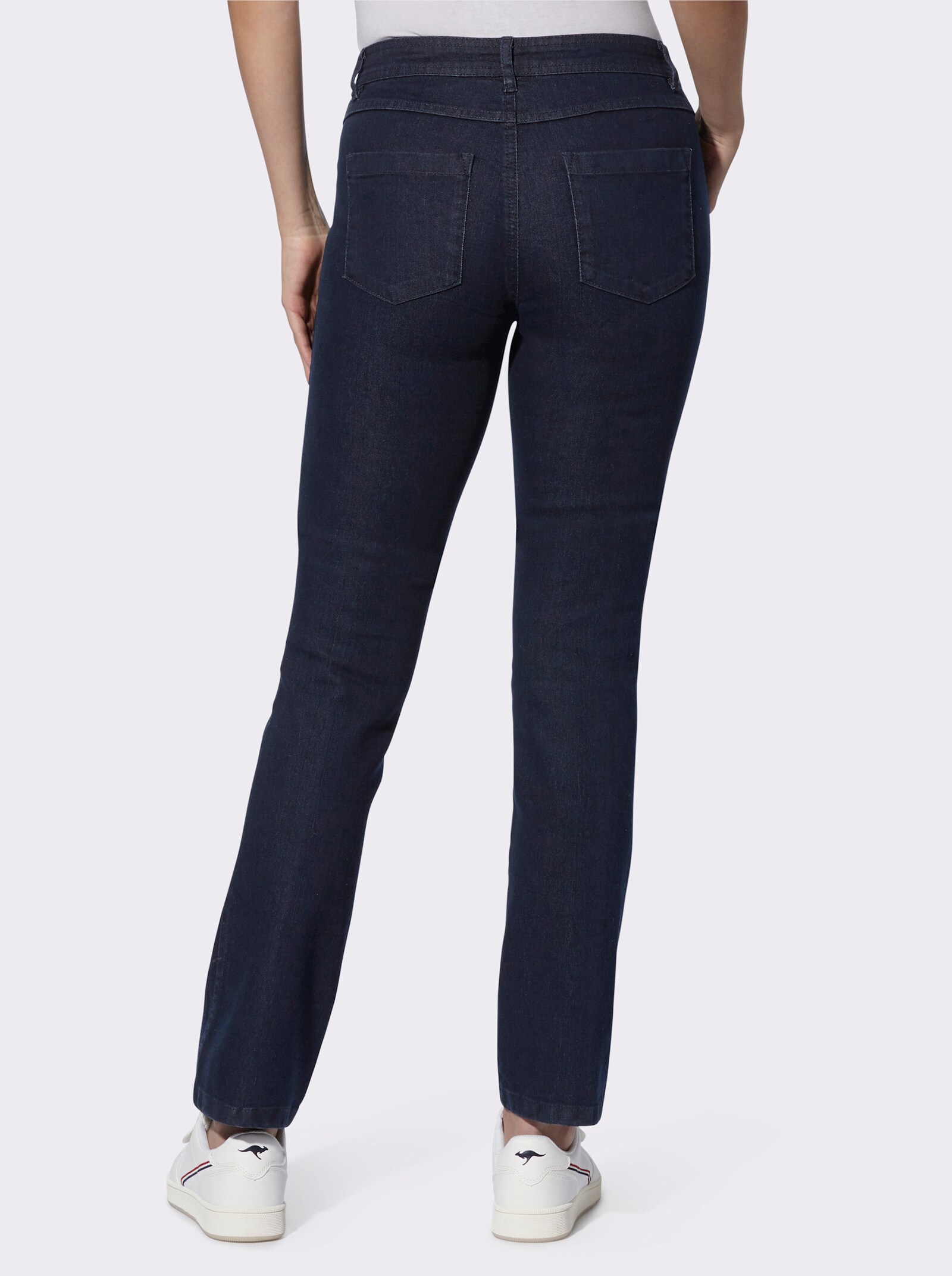 heine Jeans met streep opzij - dark-blue