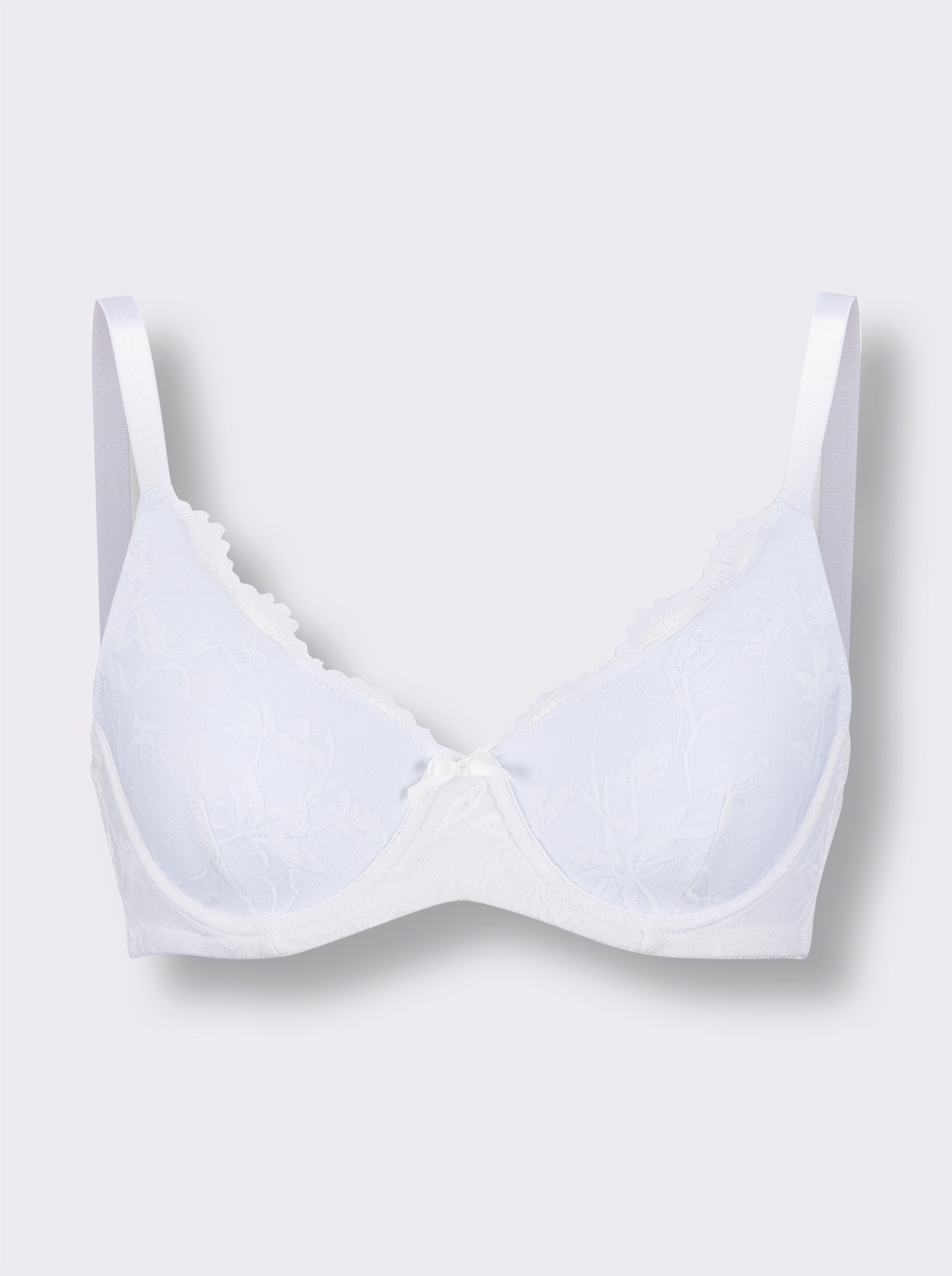 wäschepur Schalen-BH mit Bügel - weiß