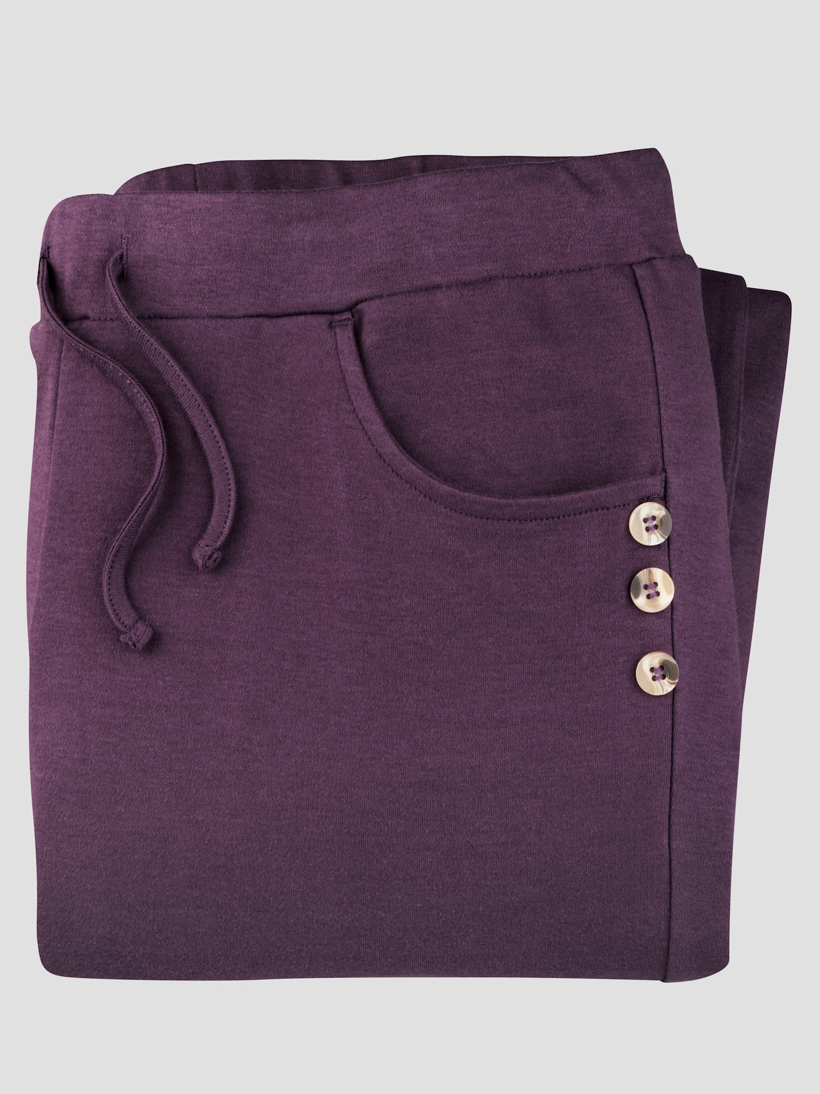 Schlupfhose in Interlock-Qualität - traube