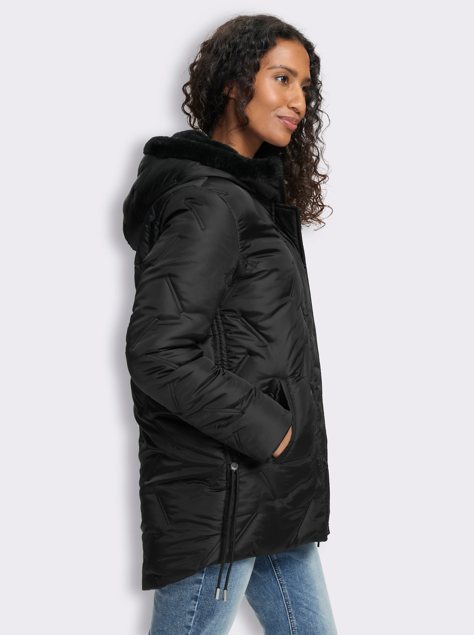 heine Steppjacke - schwarz