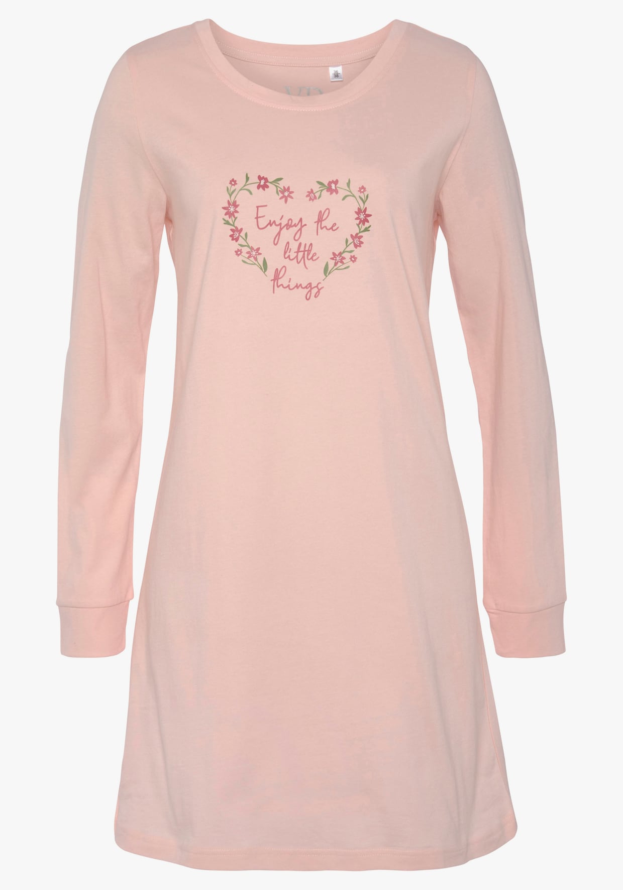 Vivance Dreams Chemise de nuit - bleu, rose à motifs