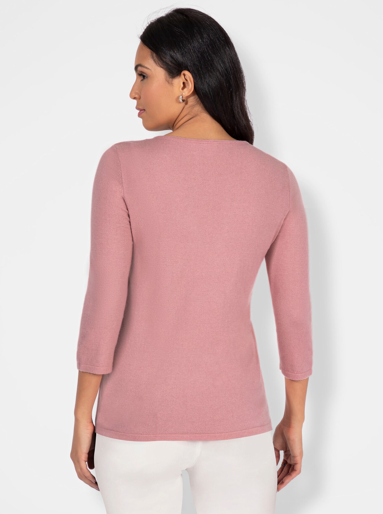 2-in-1-Pullover - rosenquarz