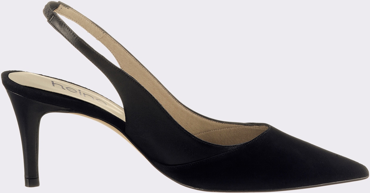 heine Slingpumps - zwart