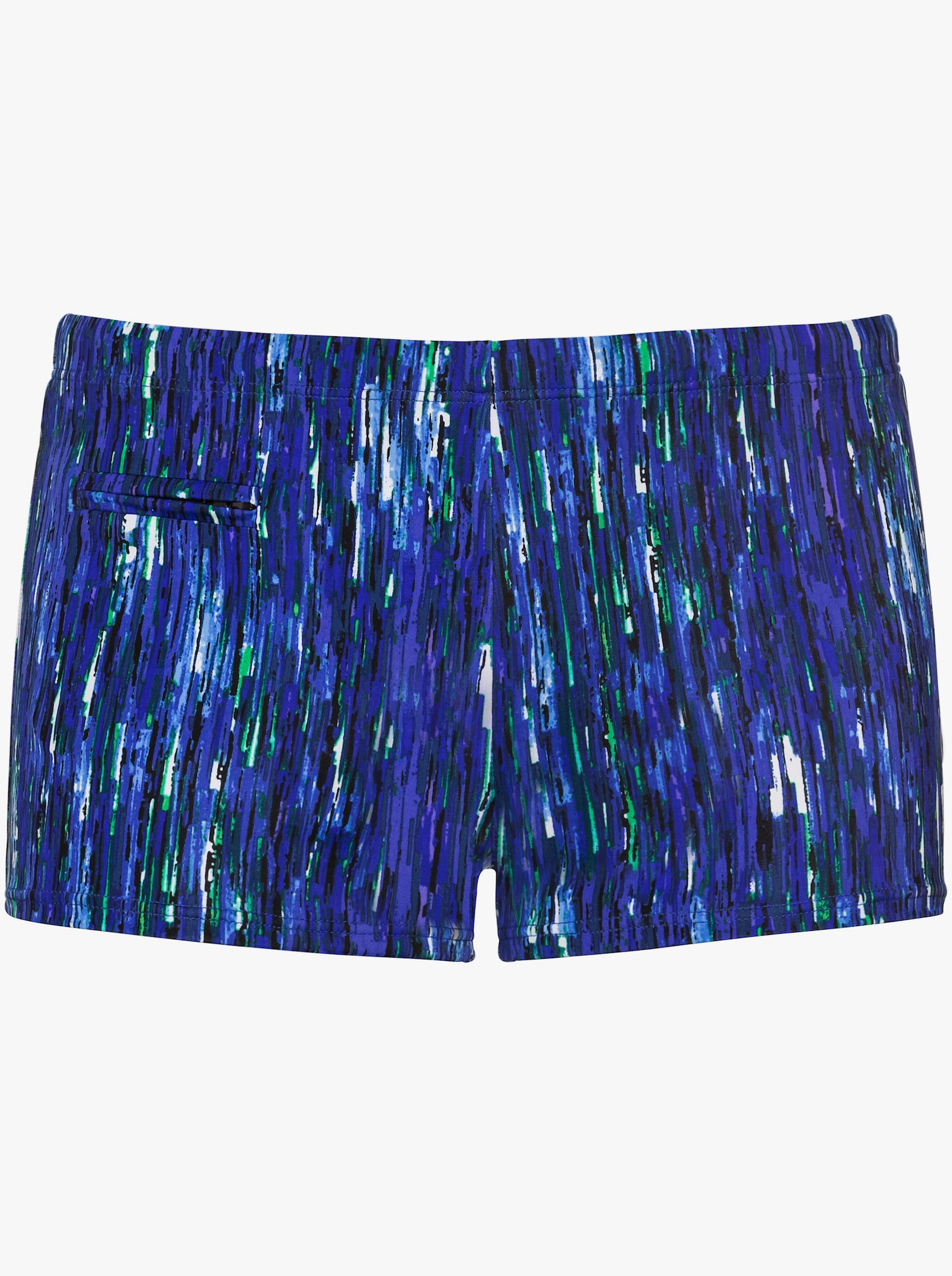 Naturana Badehose - blau-bedruckt