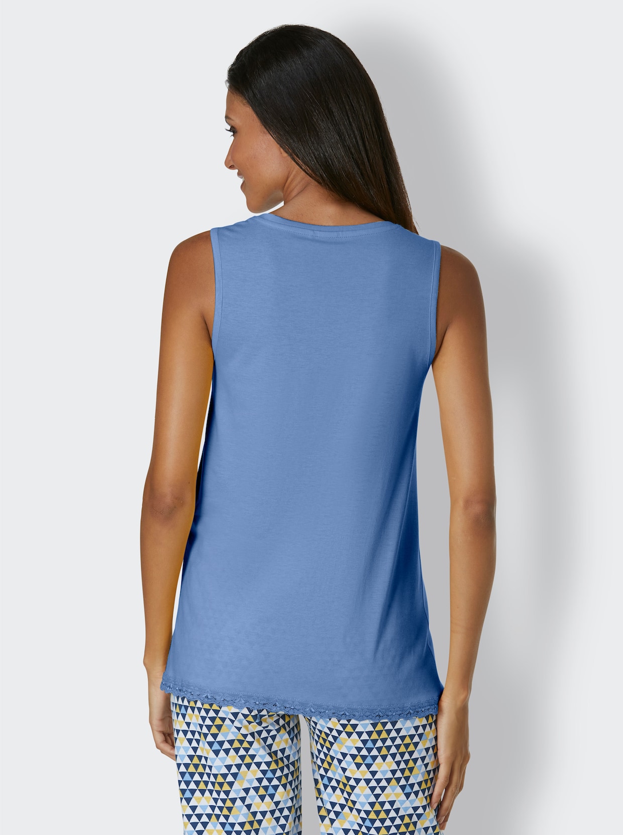 wäschepur Pyjama-T-shirt - bleu ciel