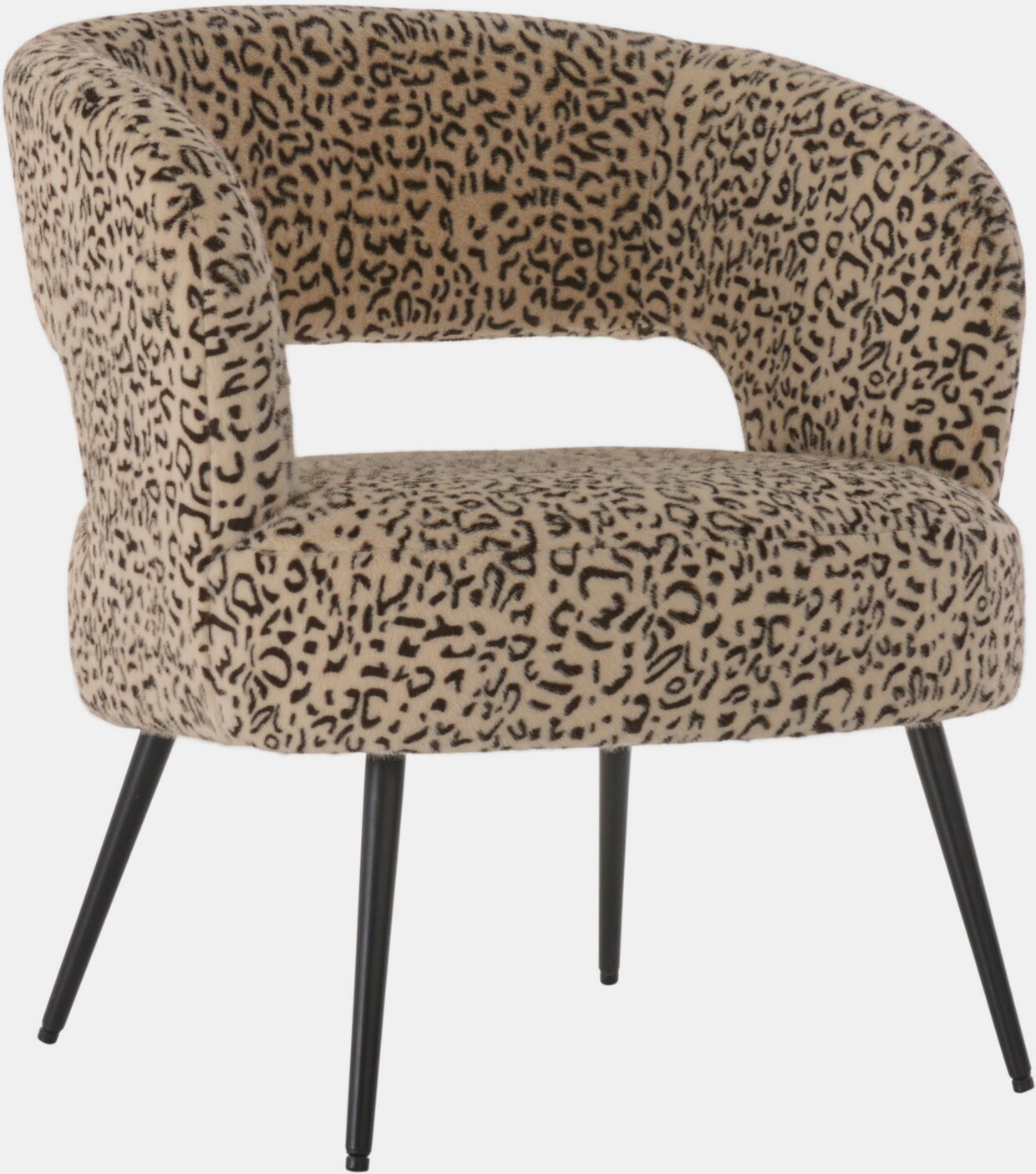 heine home Sessel - natur-schwarz