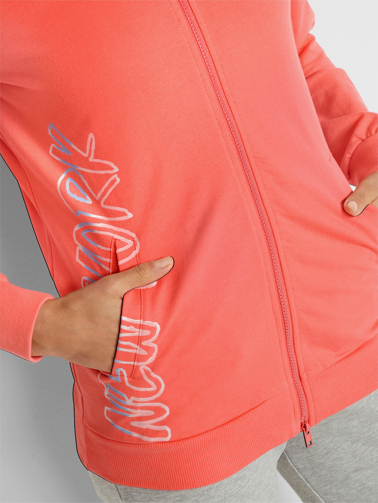 Catamaran Sports Sweatjacke - koralle