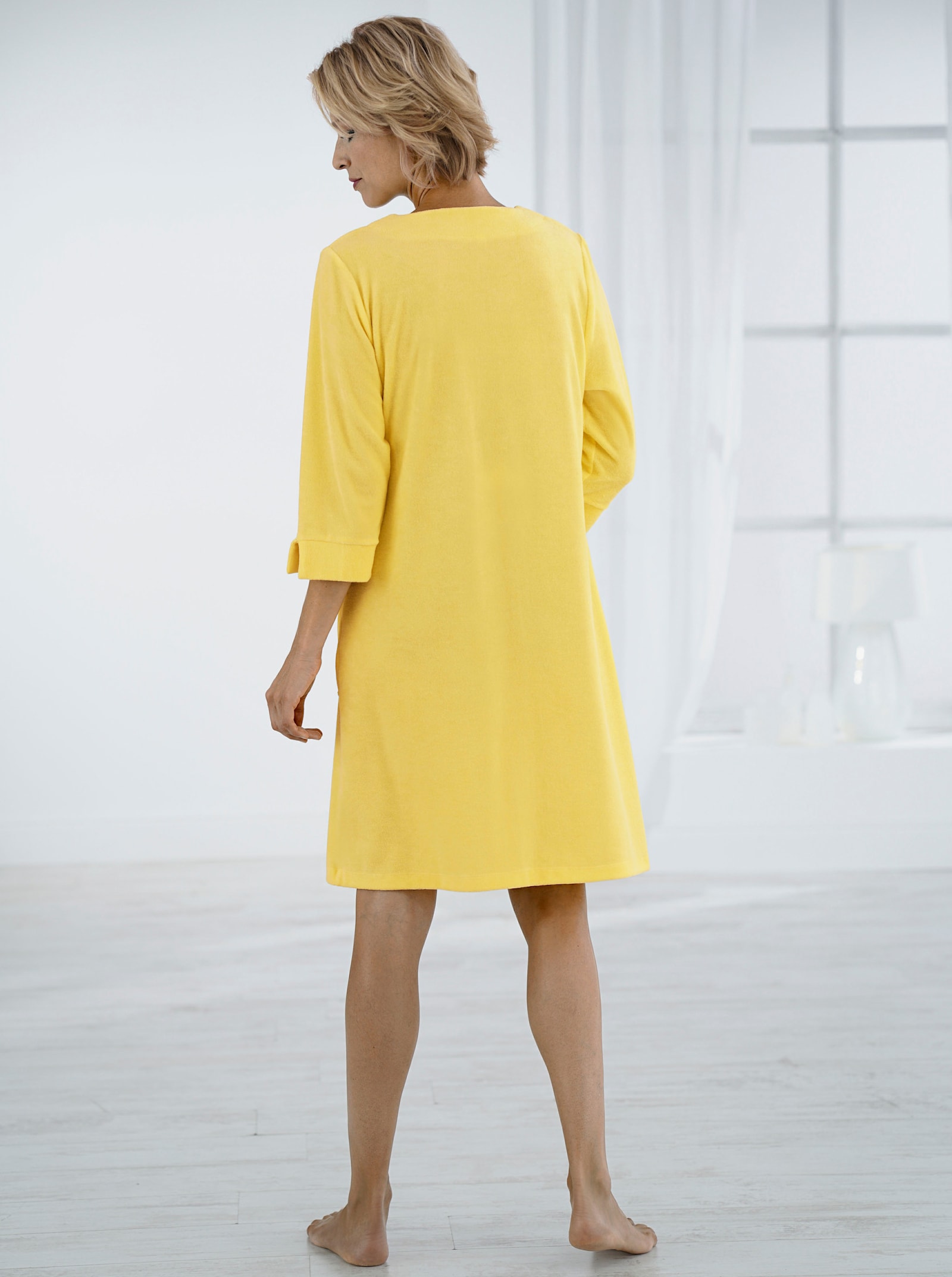 feel good Bademantel - gelb