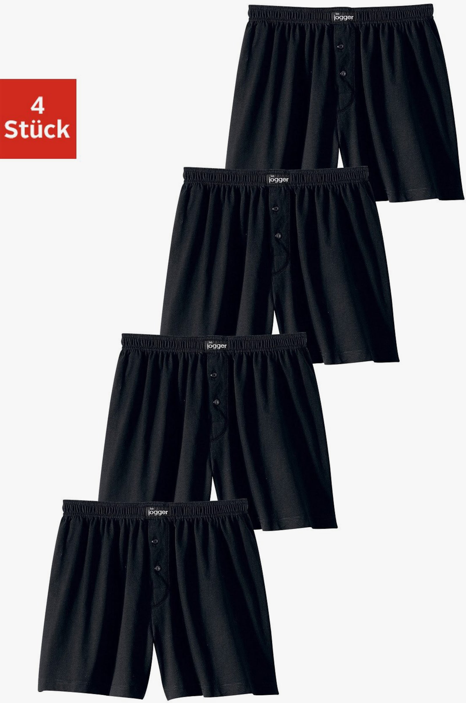 le jogger Weiter Boxer - schwarz