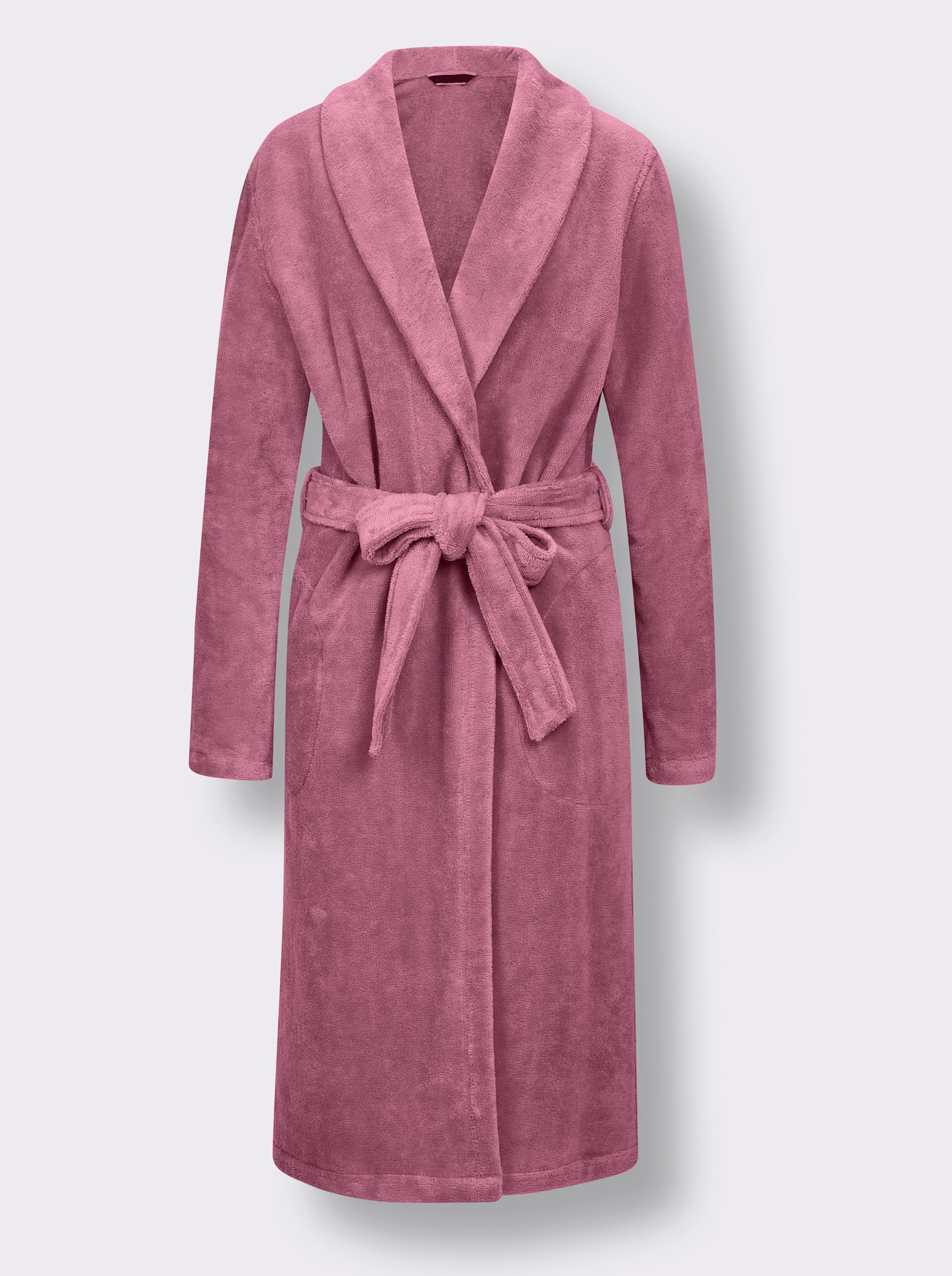 Cawö Damenbademantel - altrosa