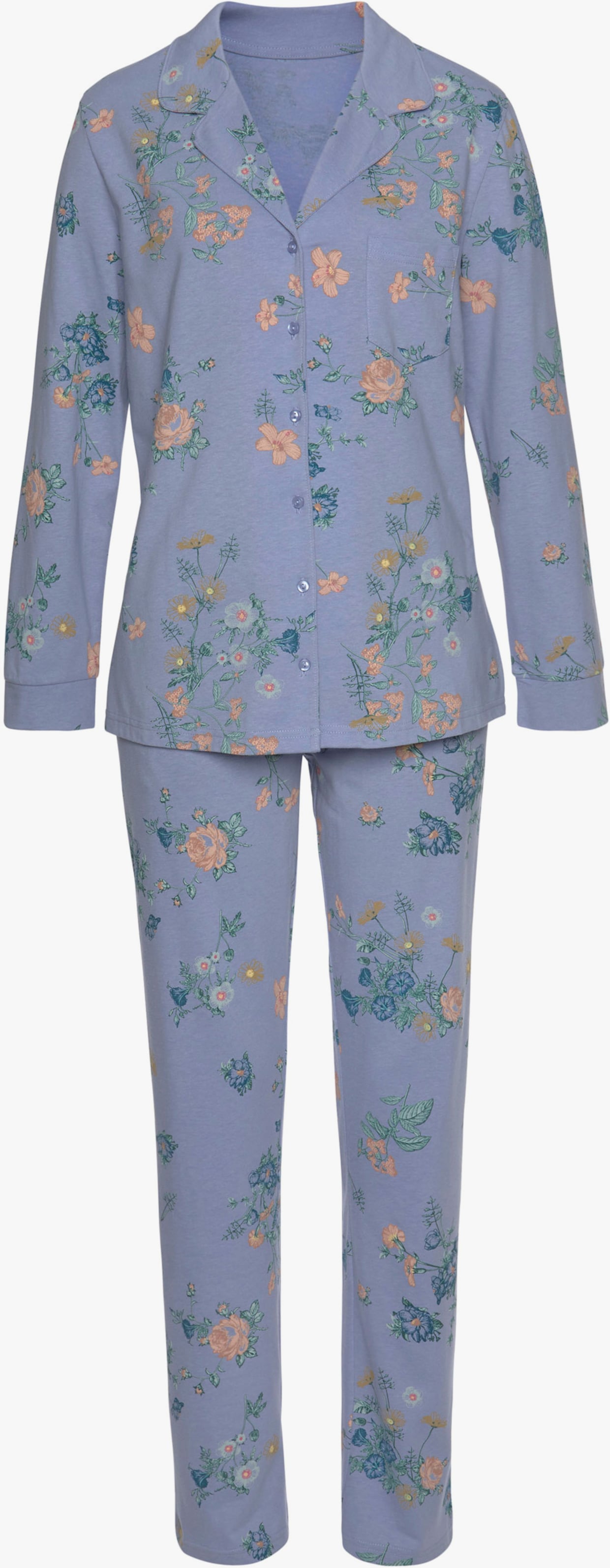 Vivance Dreams Pyjama - lavande à fleurs