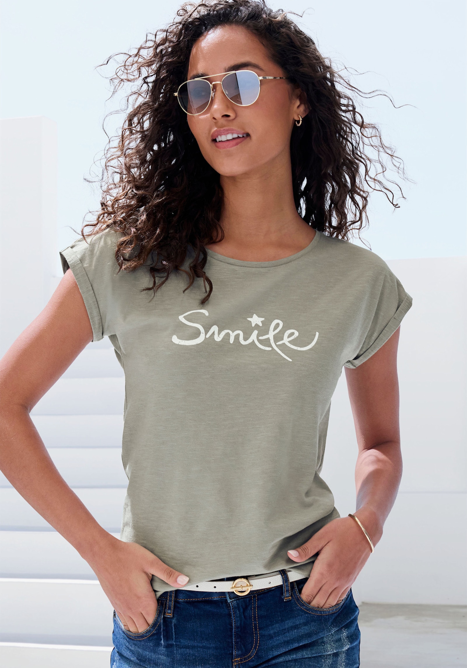 Beachtime T-Shirt - khaki