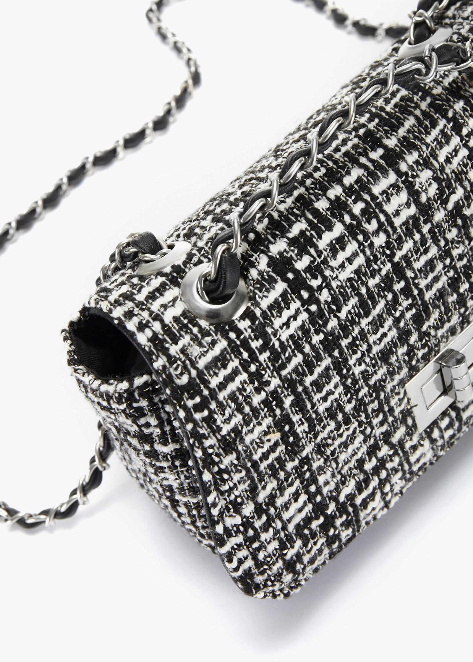 Vivance Handtasche - schwarz / weiß