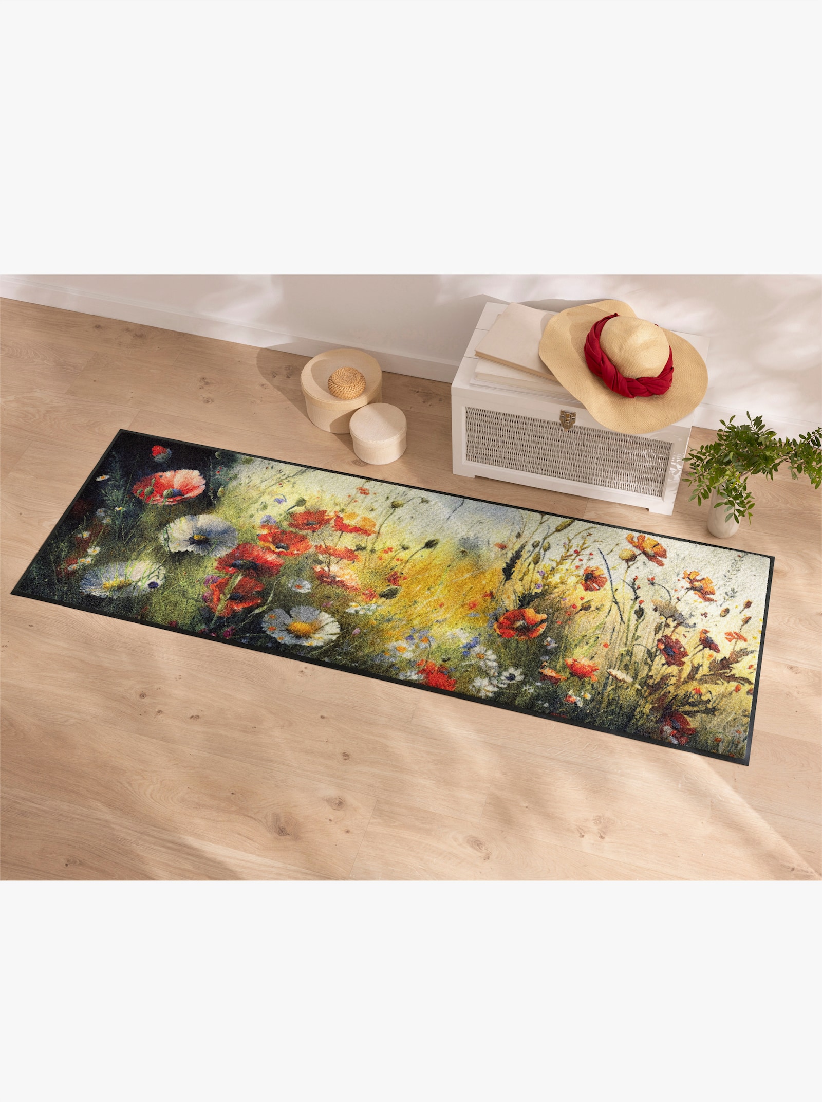 wash+dry by Kleen-Tex Fußmatte - grün