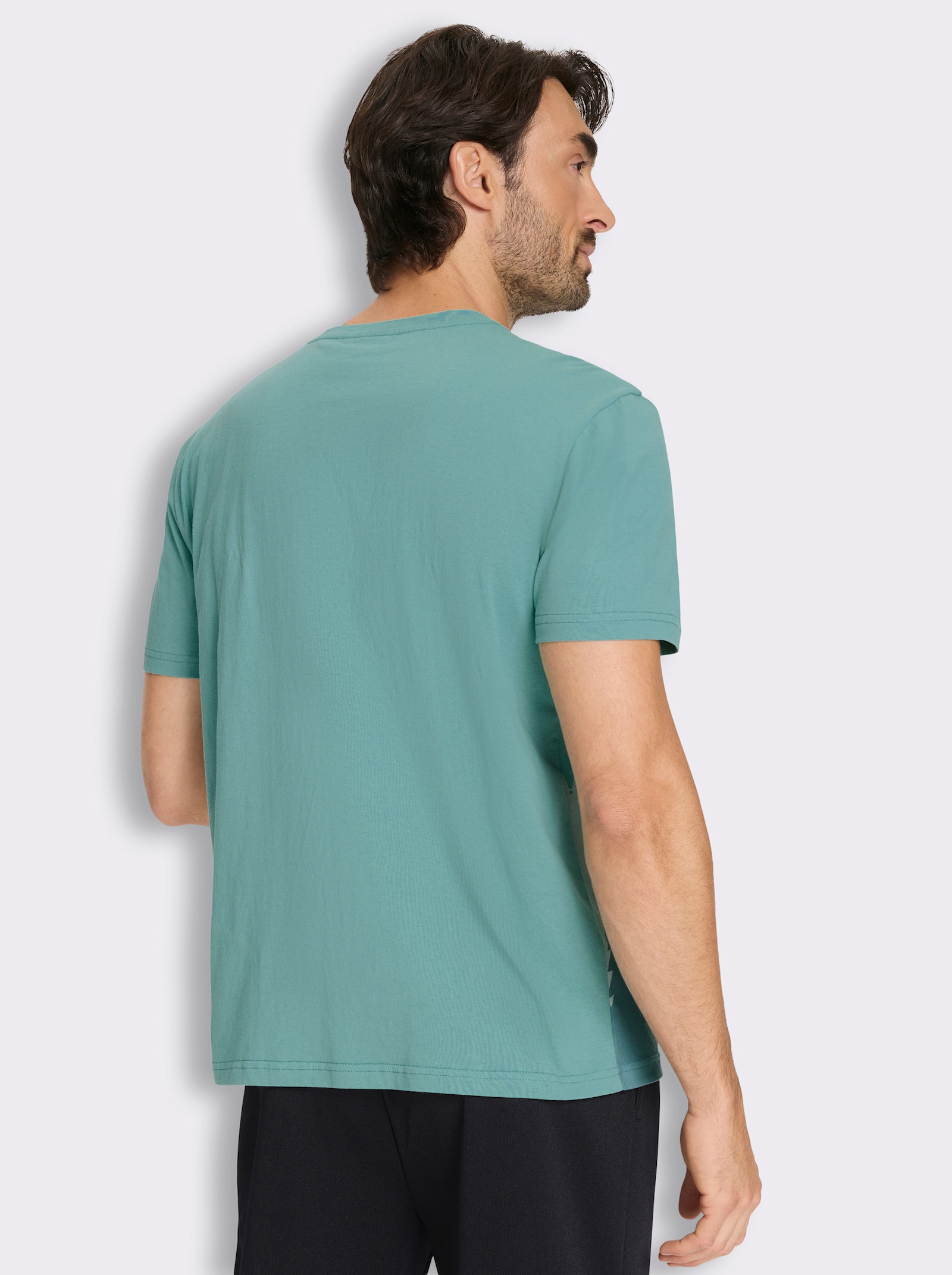 Catamaran Sports Funktionsshirt mit Druck vorne - salbei-bedruckt