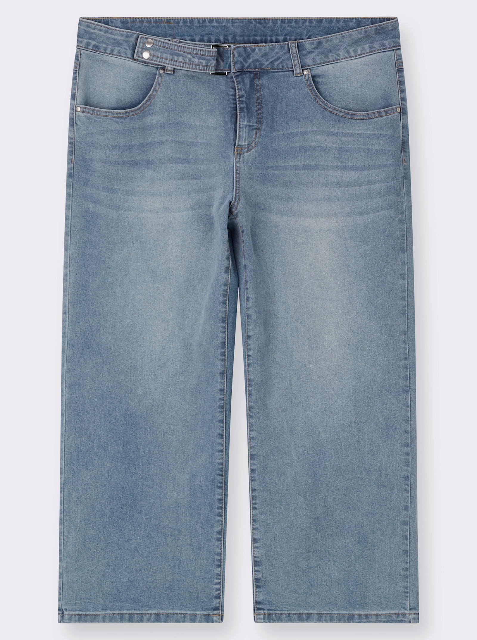  Culotte in Denim-Qualität - blue-bleached