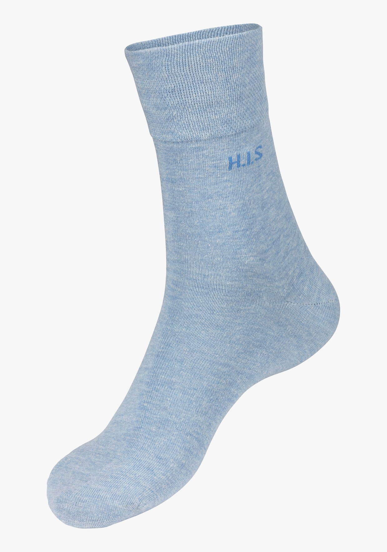 H.I.S Sokken - 4x navy, 4x jeansblauw gemêleerd, 4x donkere jeans gemêleerd