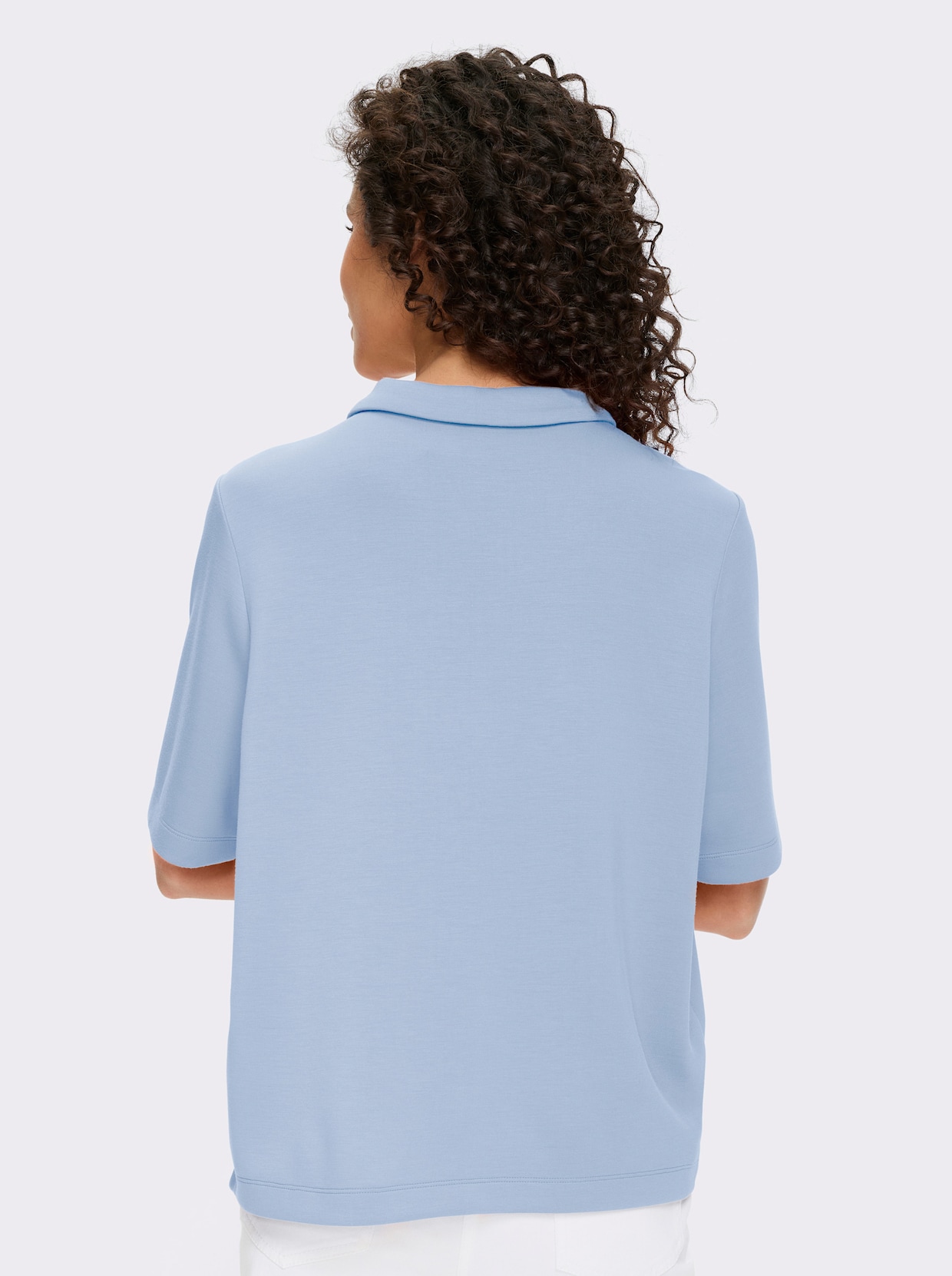 heine Poloshirt - eisblau