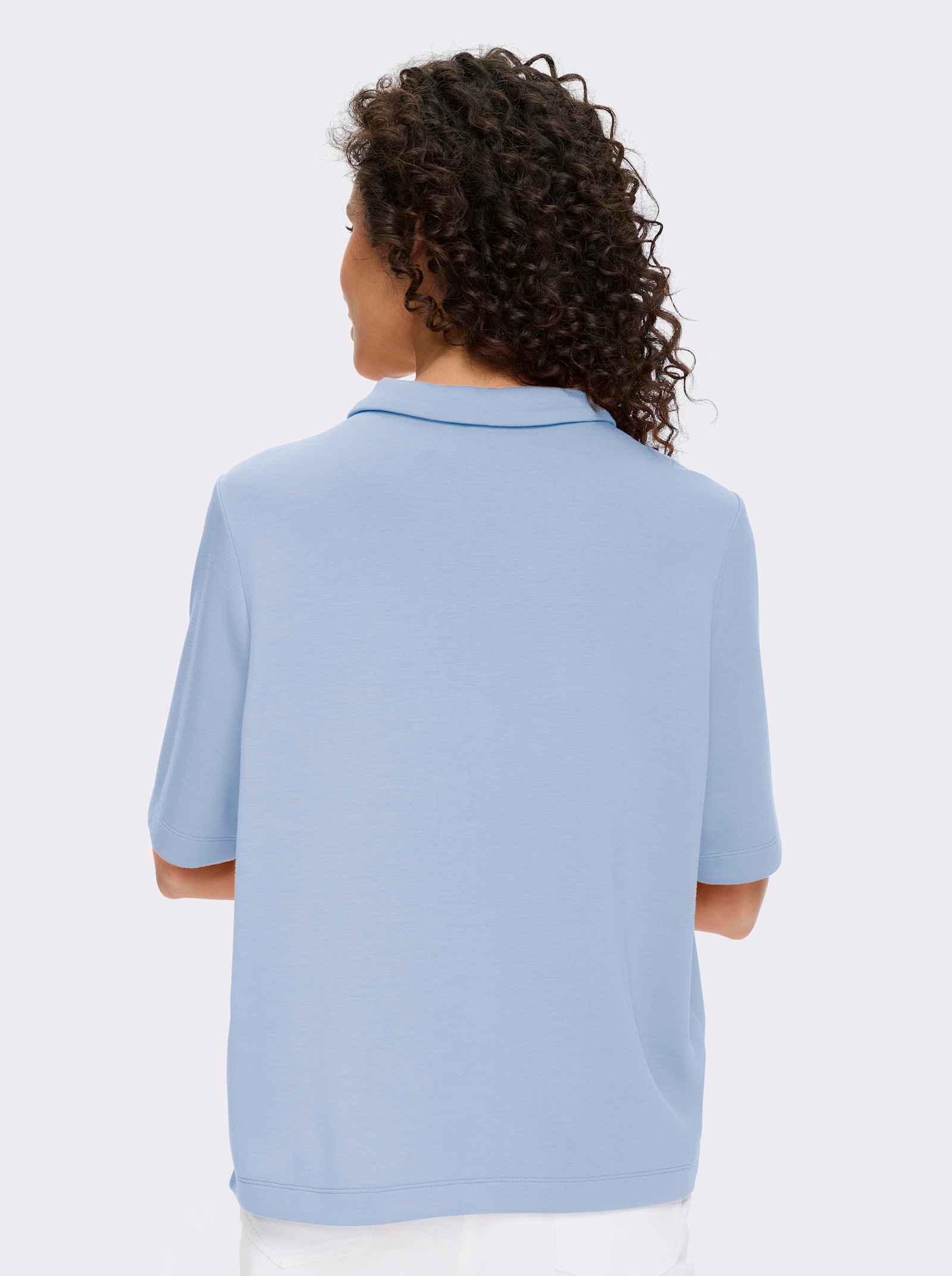 heine Polo - bleu glacier