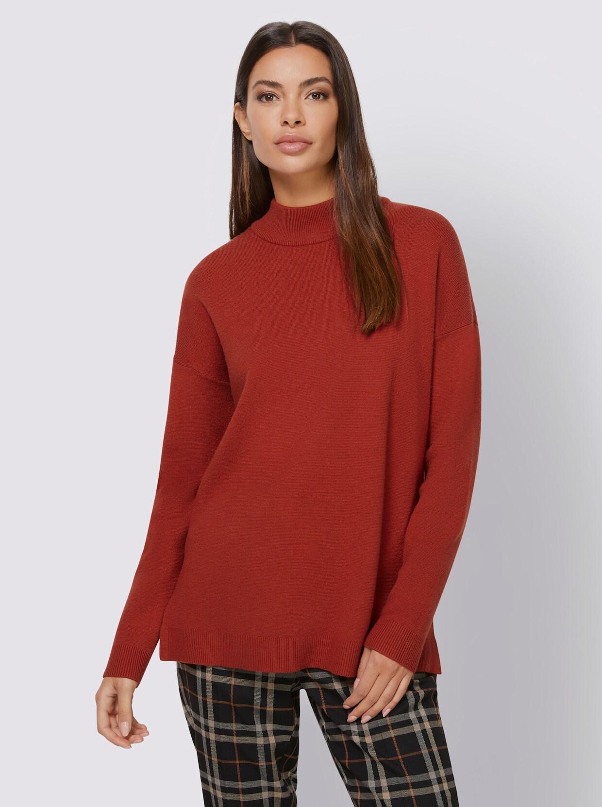 heine Pullover - rostrot