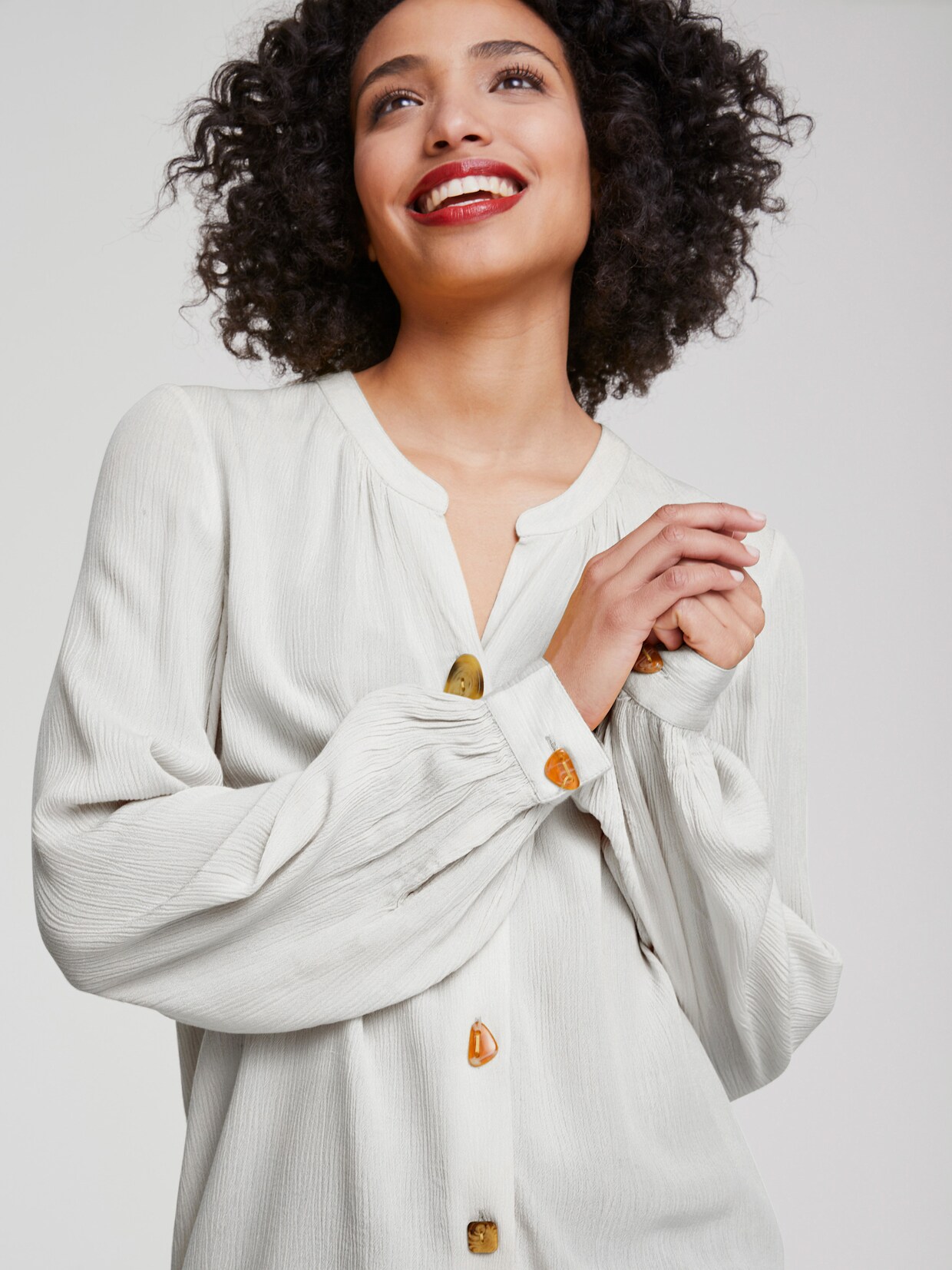 heine Bluse - offwhite